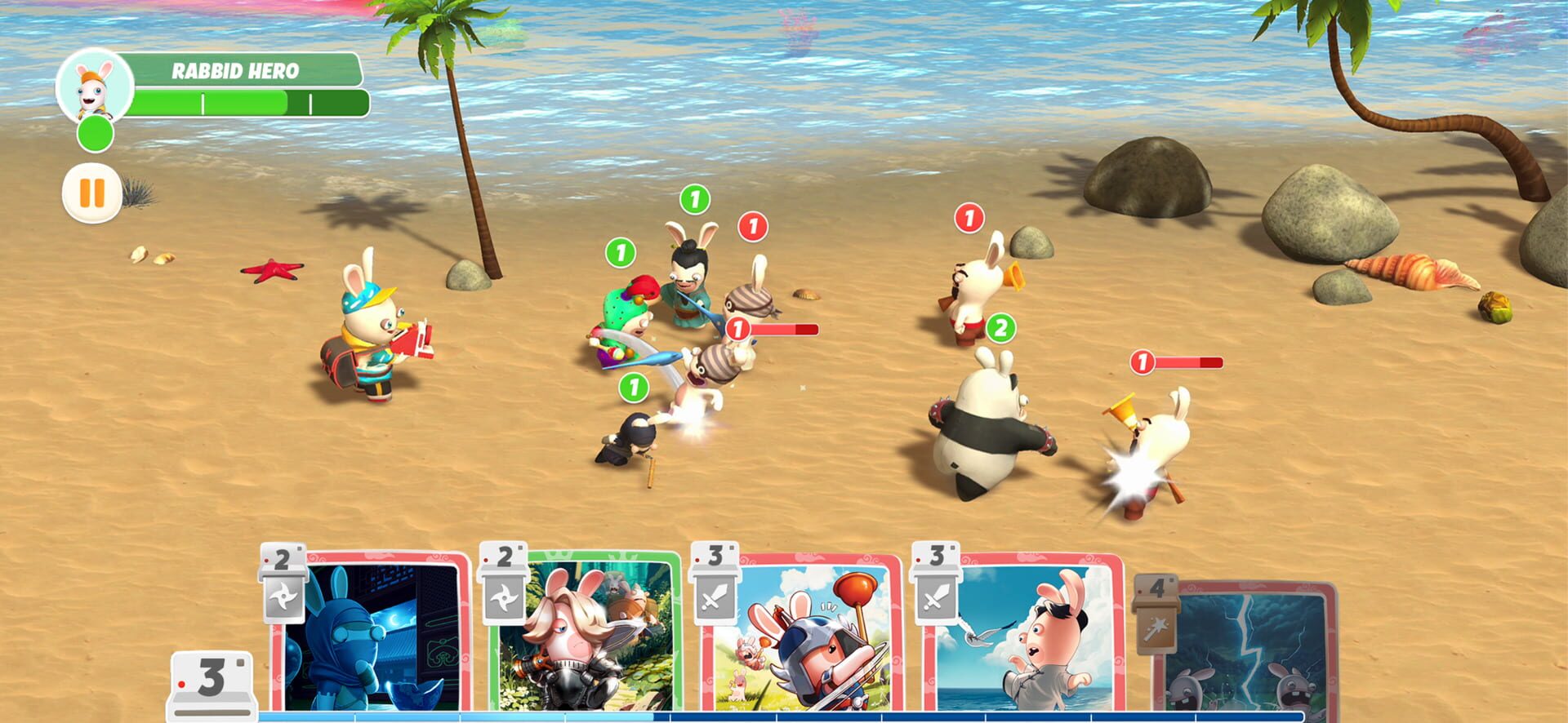 Rabbids: Legends of the Multiverse screenshot 1