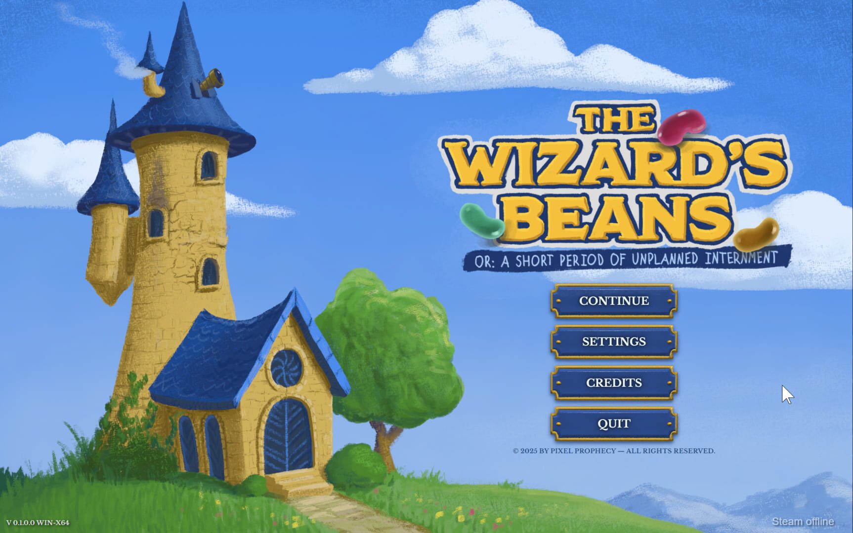 The Wizard’s Beans Or: A Short Period of Unplanned Internment screenshot 1