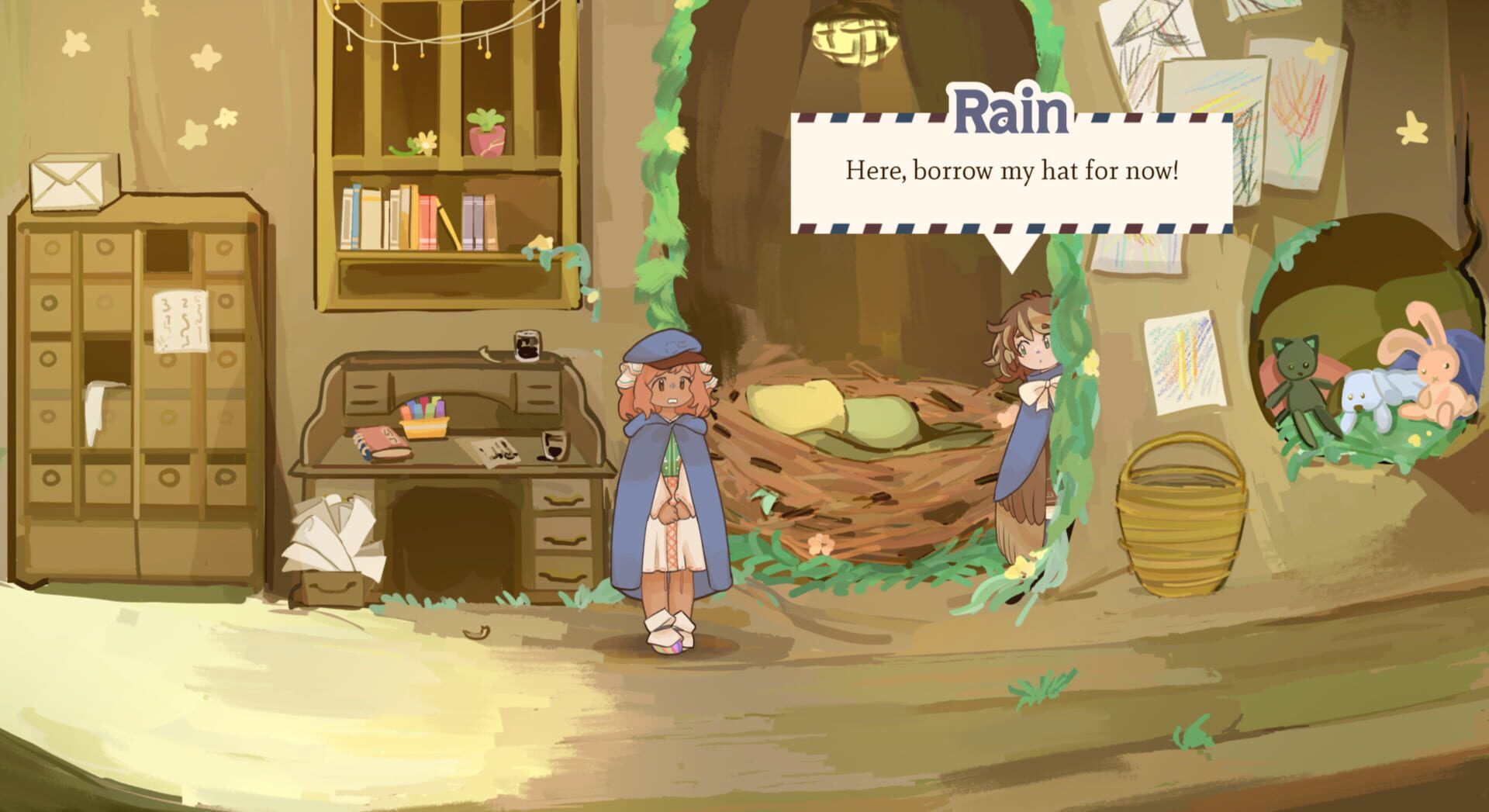 Upwards, Rain! The Post Office of Farewells screenshot 1