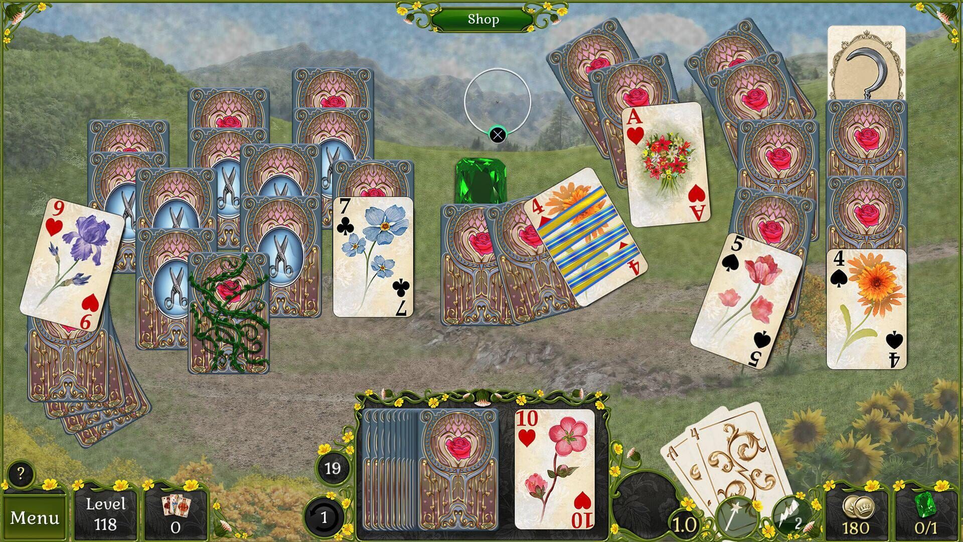 Solitaire Dreamscapes screenshot 1