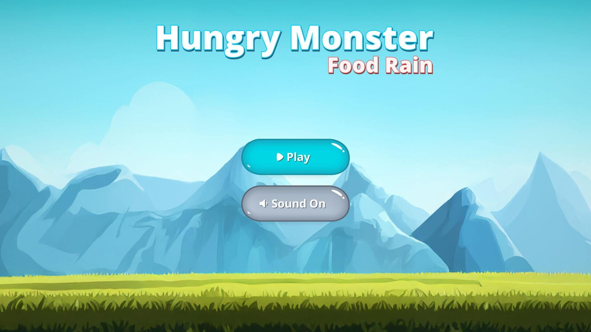 Hungry Monster Food Rain screenshot 1