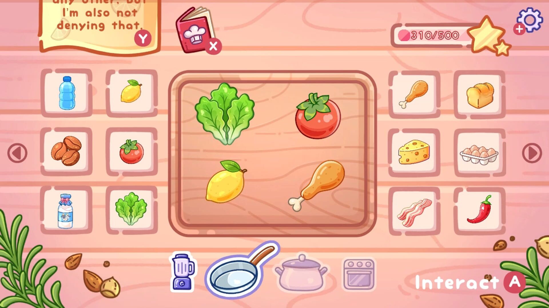 Cozy Cooking: Tiny Tastes screenshot 1
