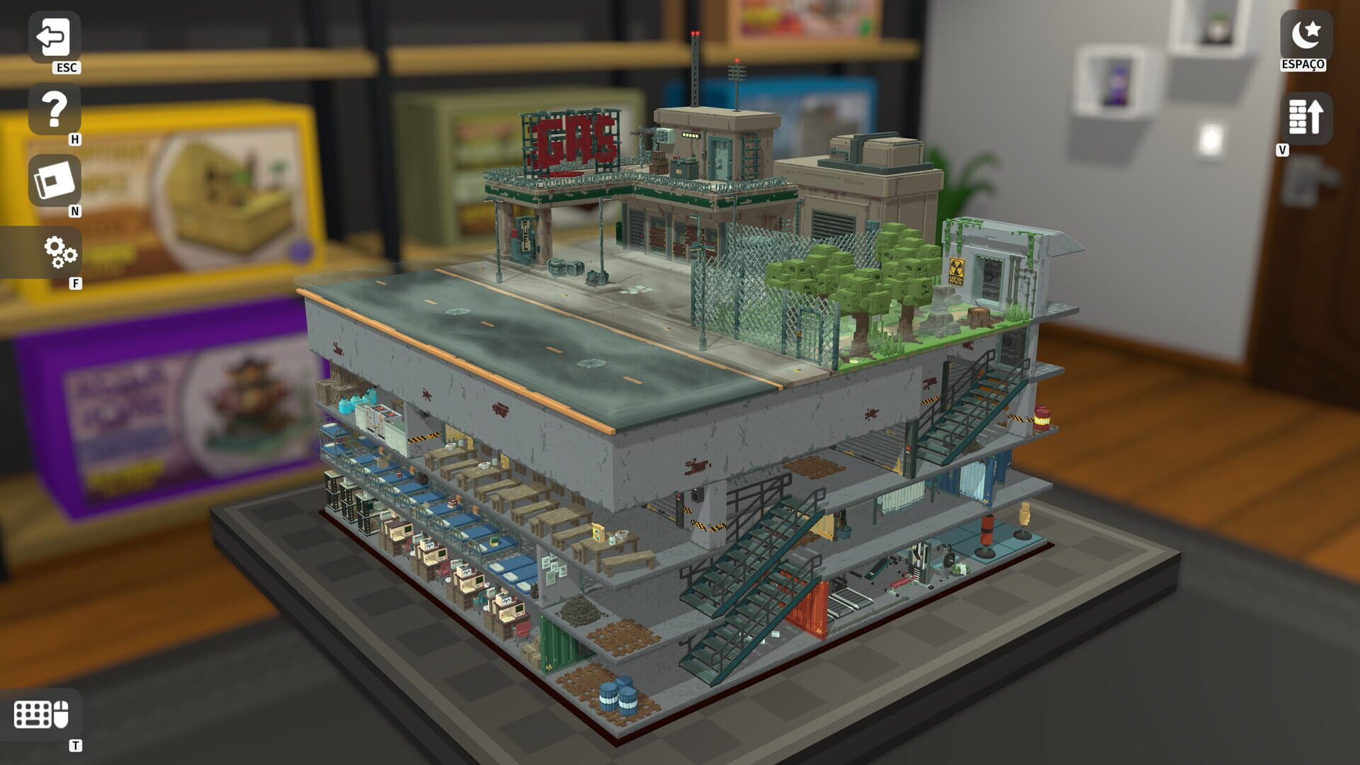 Diorama Builder: Secret Bunker screenshot 1