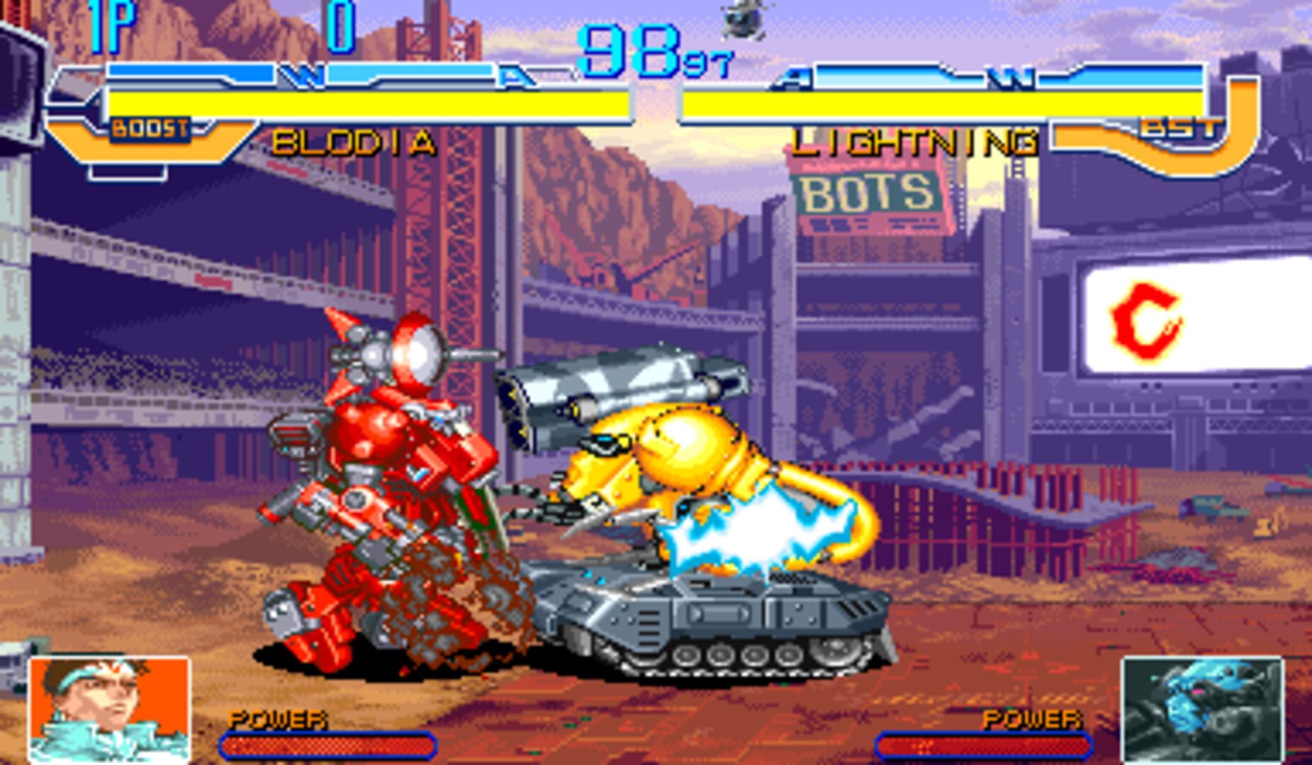Cyberbots: Fullmetal Madness screenshot 1