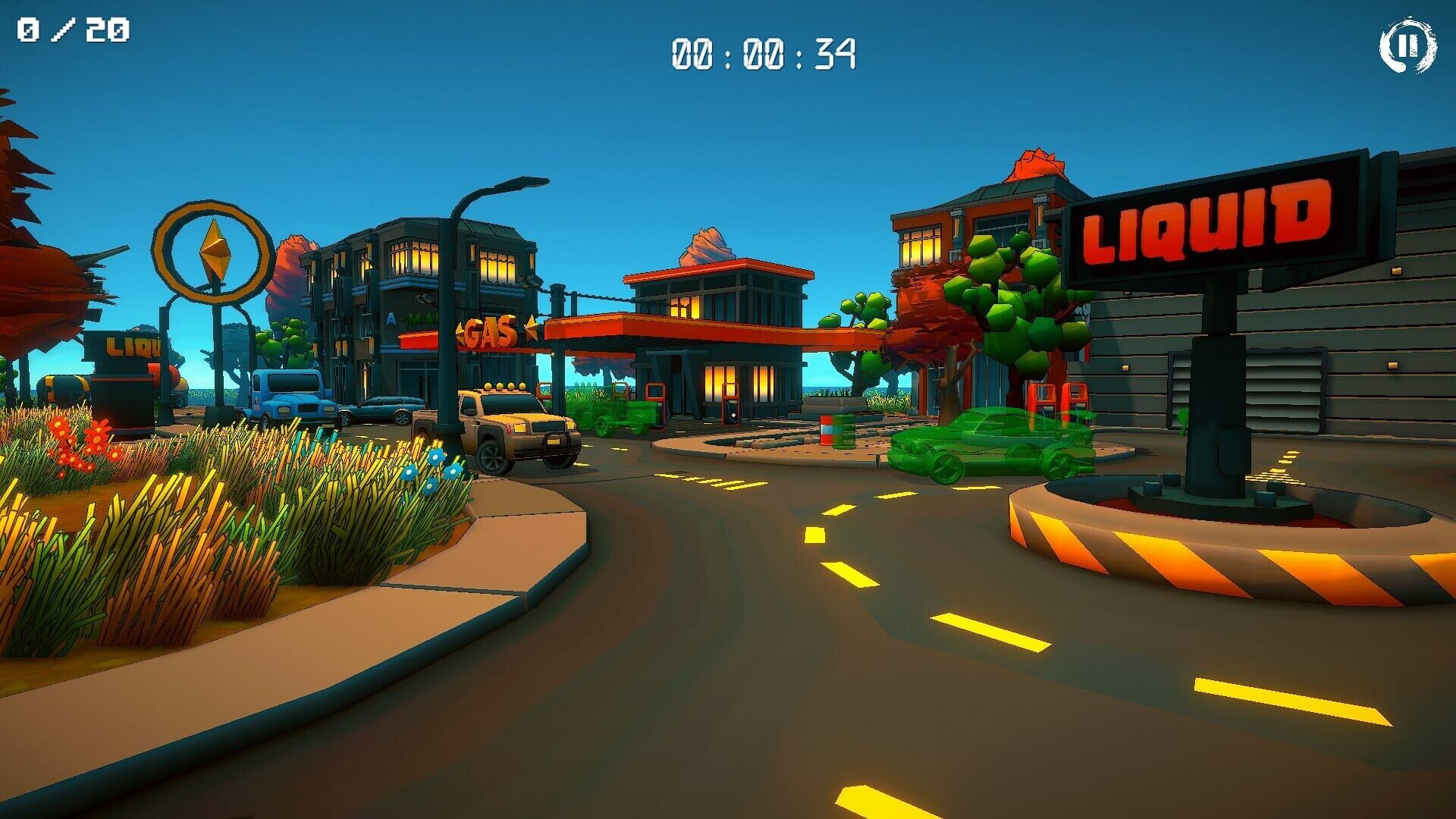 3D Puzzle: Gas Station screenshot 1
