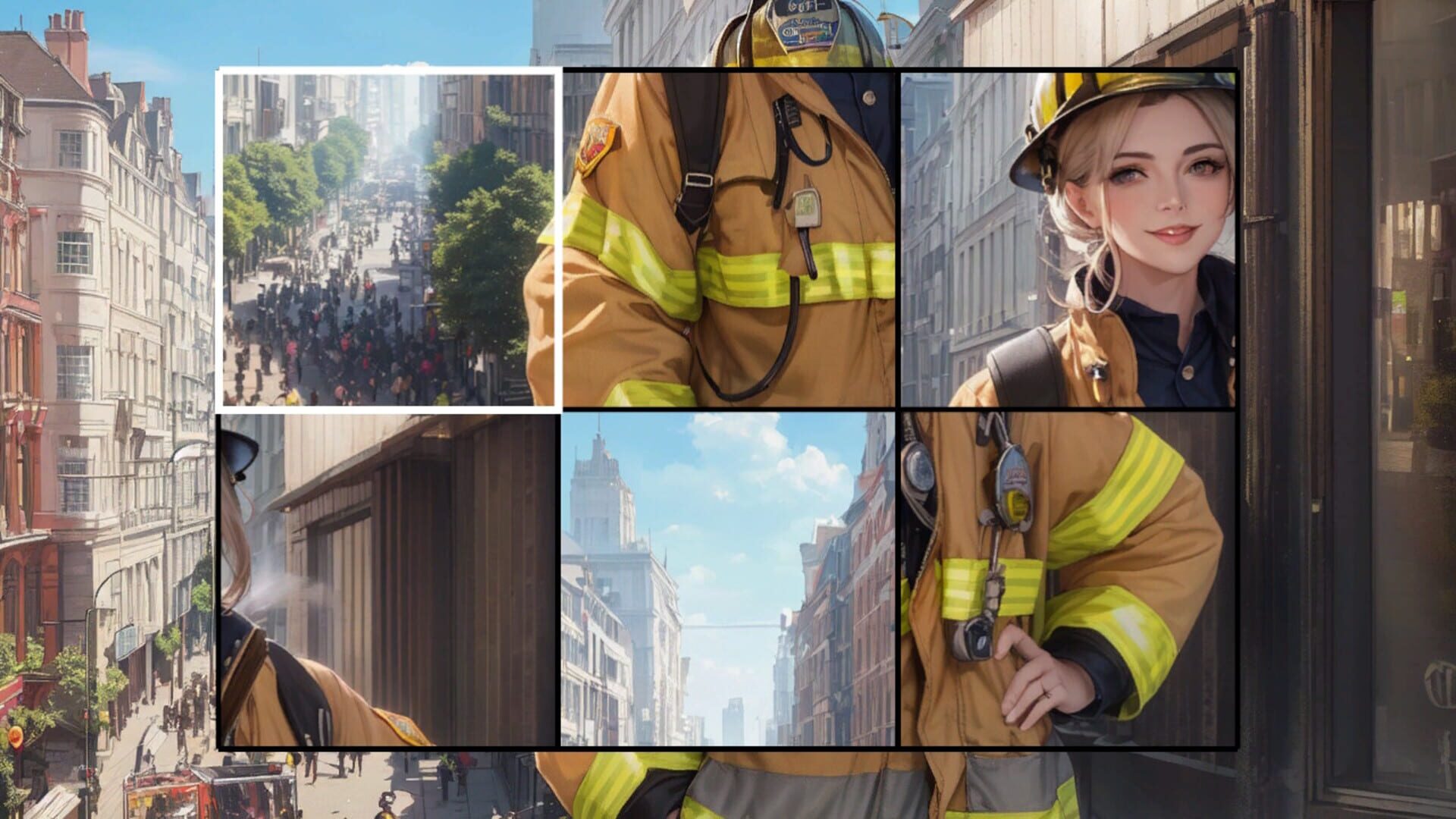 Sugoi Girls: Firefighter Love screenshot 1