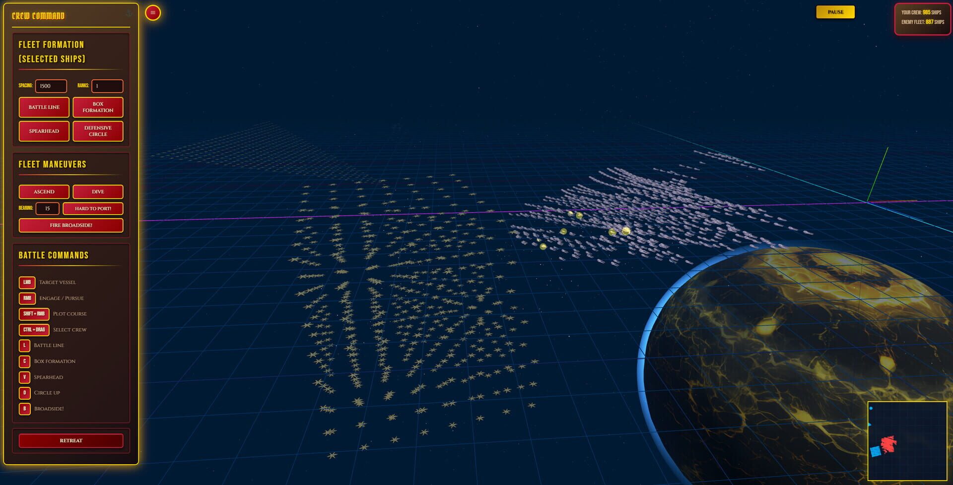Red Pearl Pirates screenshot 1