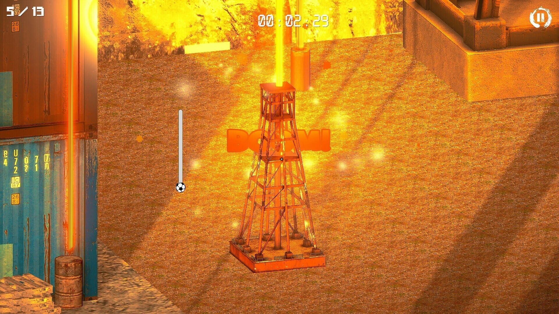 Room Football: Abandoned Factory screenshot 1