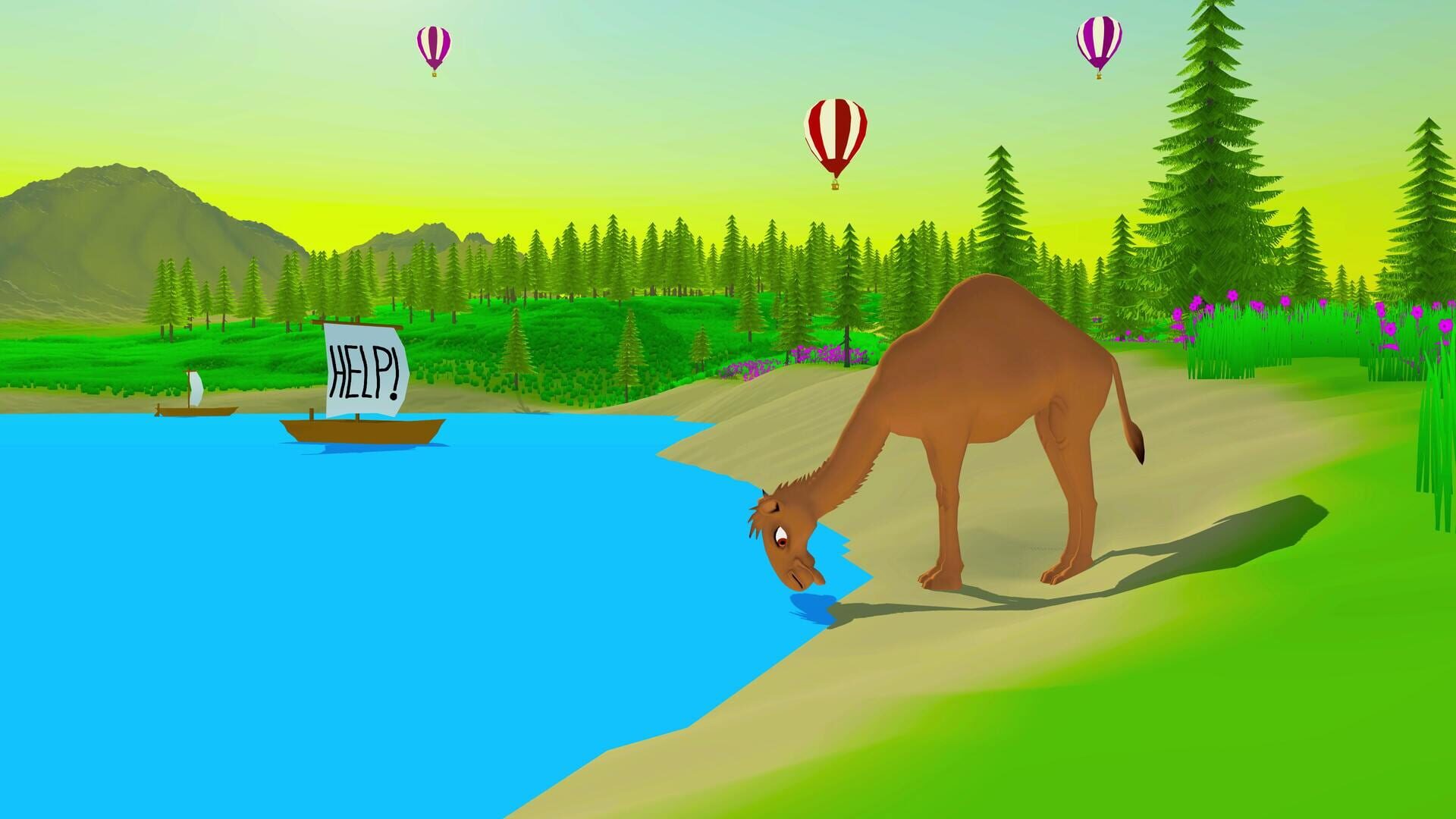 Sandspeed: Camel Racing screenshot 1
