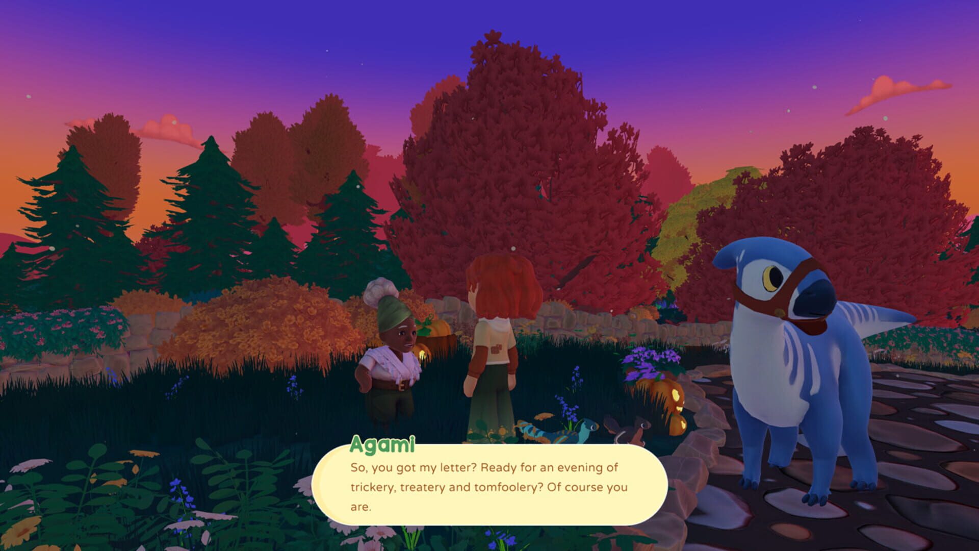 Paleo Pines: Trick or Treat DLC screenshot 1