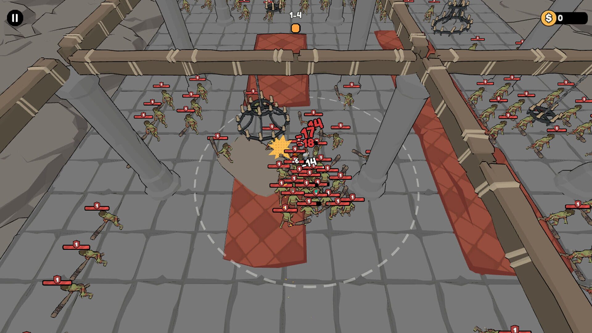 Just Move Fall Dungeon Endless Abyss screenshot 1