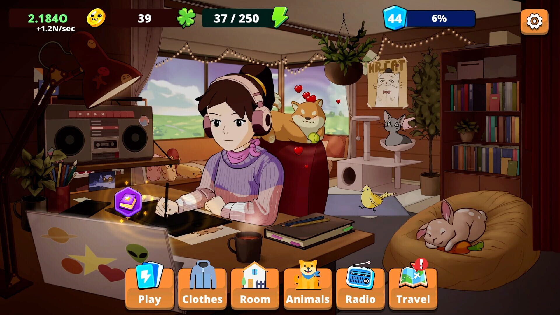 Comfy Girl screenshot 1