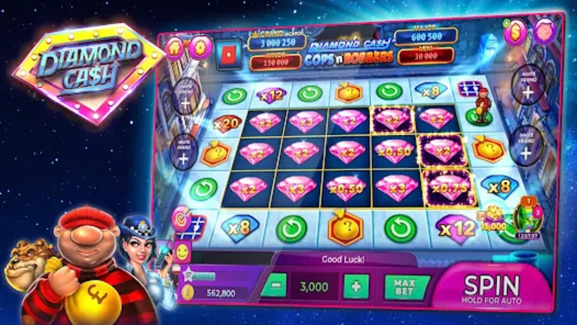 Diamond Cash Slots screenshot 1