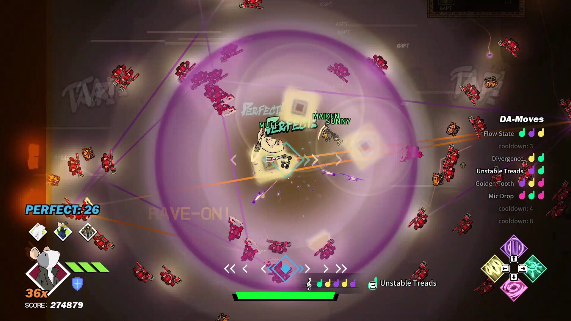 Rhythm Rat Rampage screenshot 1