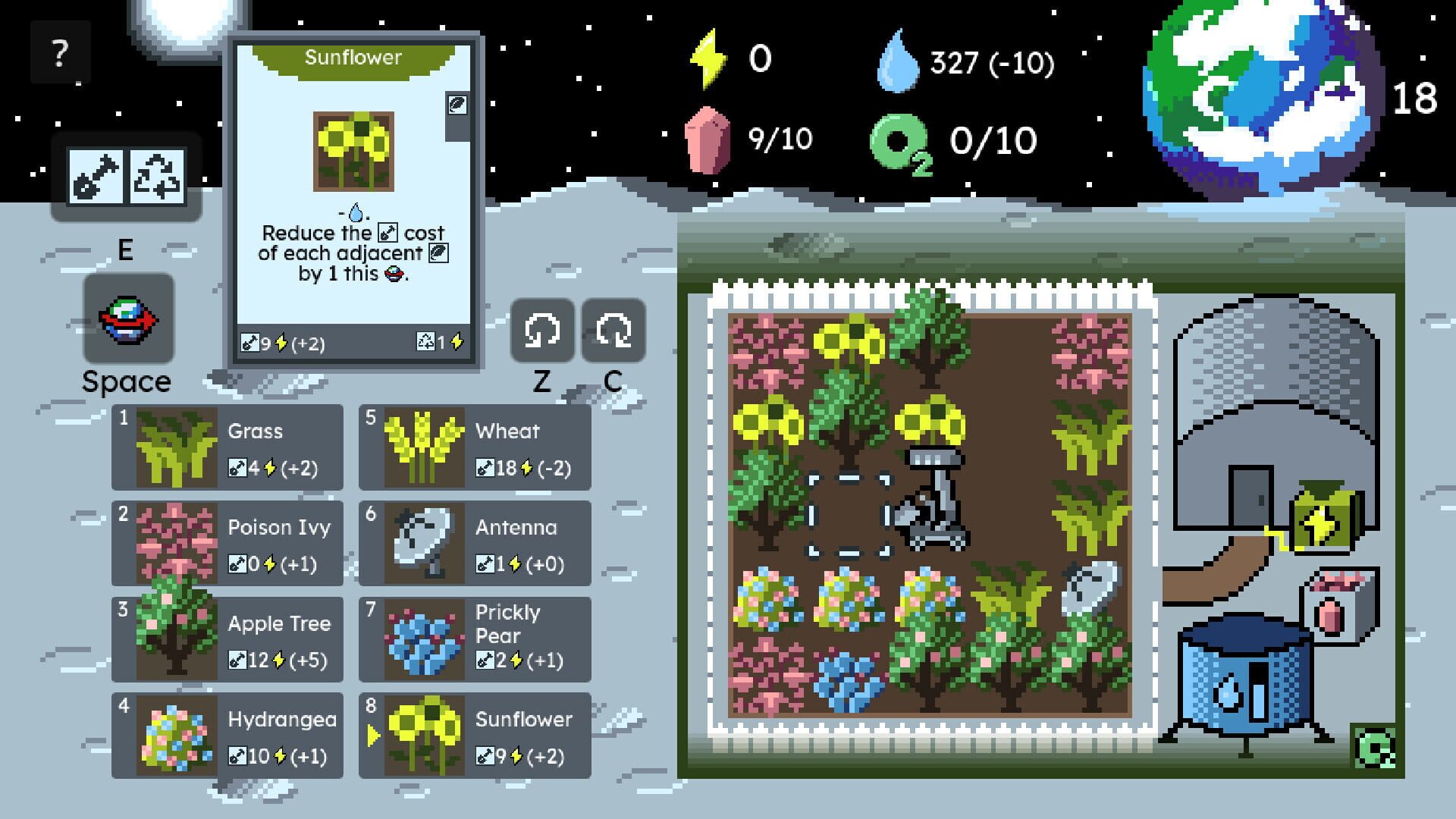 Moon Garden Optimizer screenshot 1