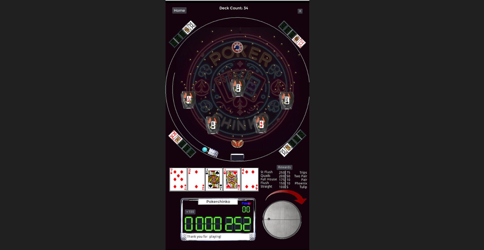 Pokerchinko screenshot 1