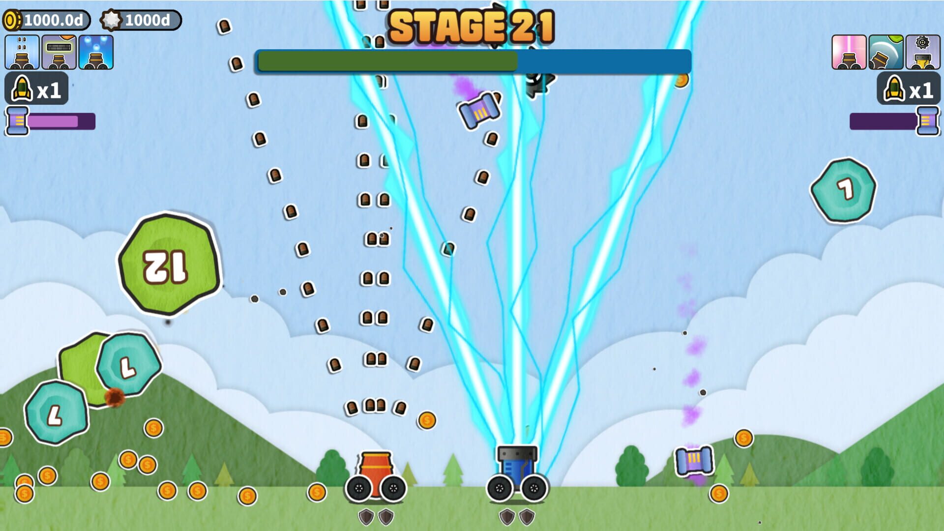 Paper Cannon screenshot 1