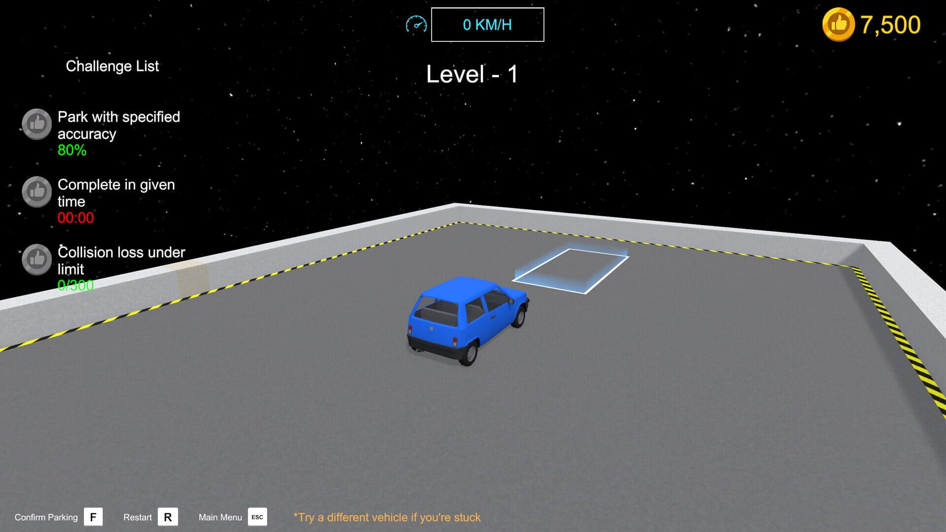 Human Parking Simulator screenshot 1