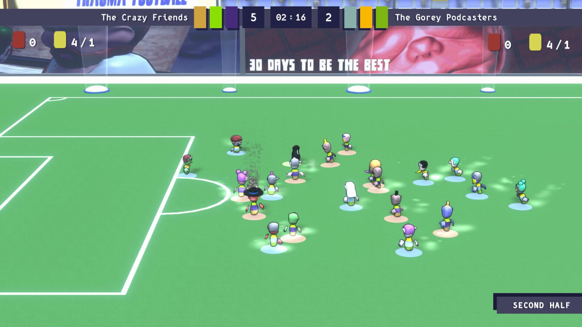 Trauma Football screenshot 1