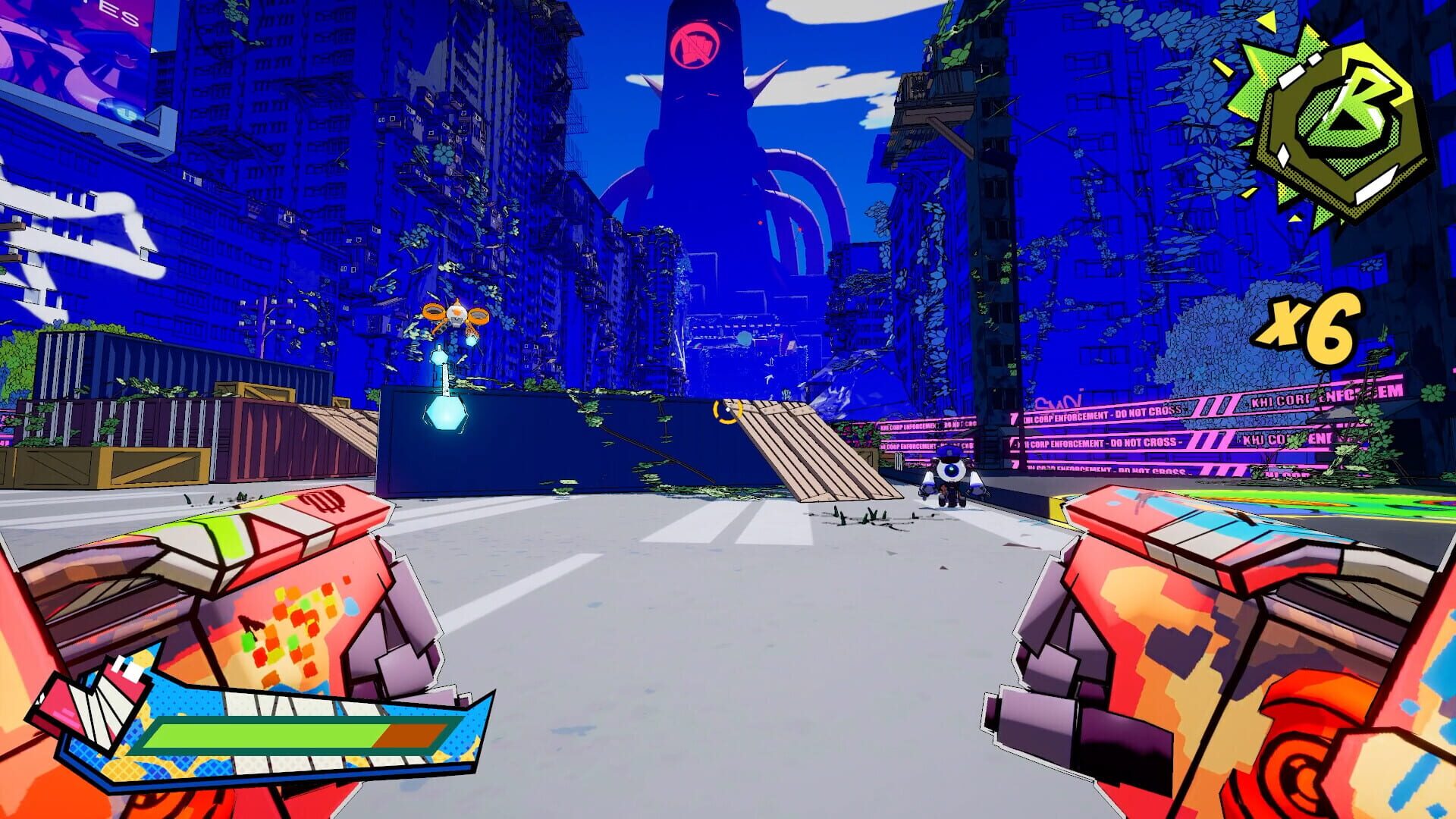 Hyperfist screenshot 1