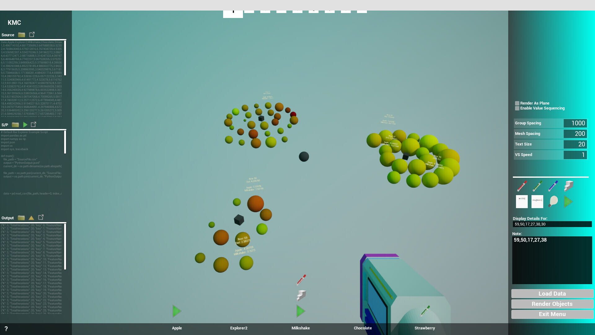 First-Person Data Explorer screenshot 1