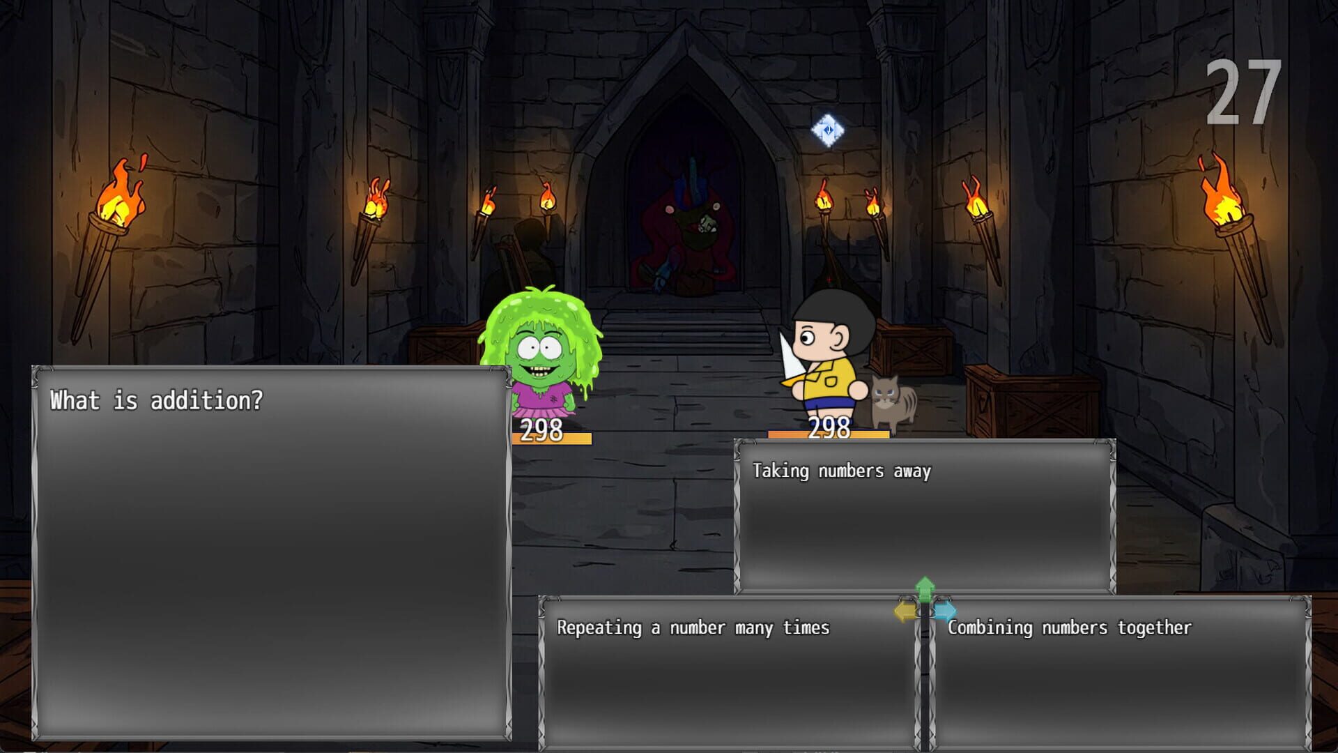 Quiz Kingdom: Elementary Math Kids RPG screenshot 1