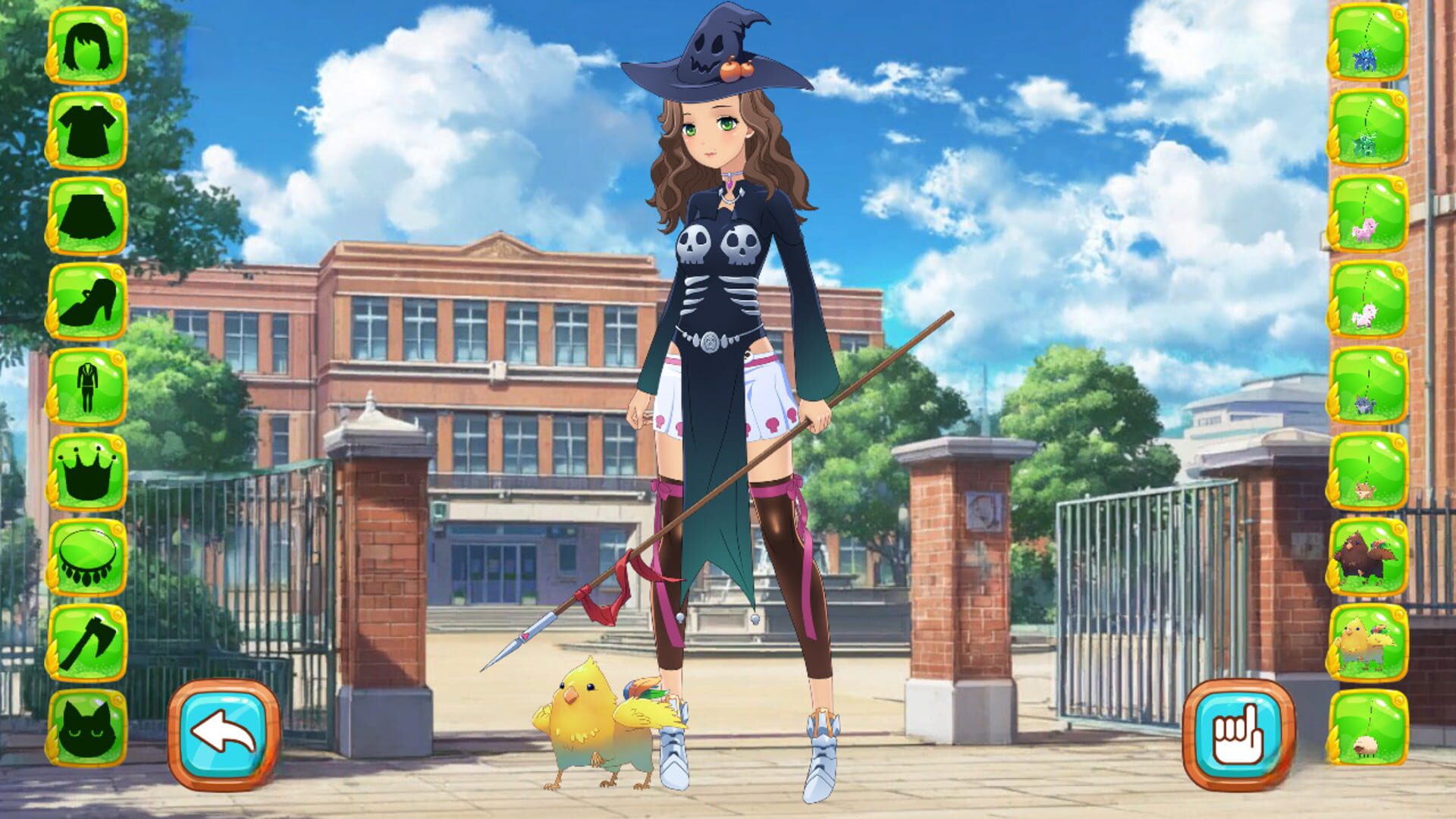 Anime Girl Kawaii High School Dress Up screenshot 1