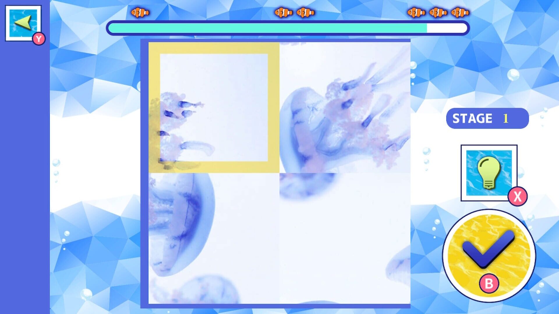 Brain Workout! Jellyfish Puzzle screenshot 1