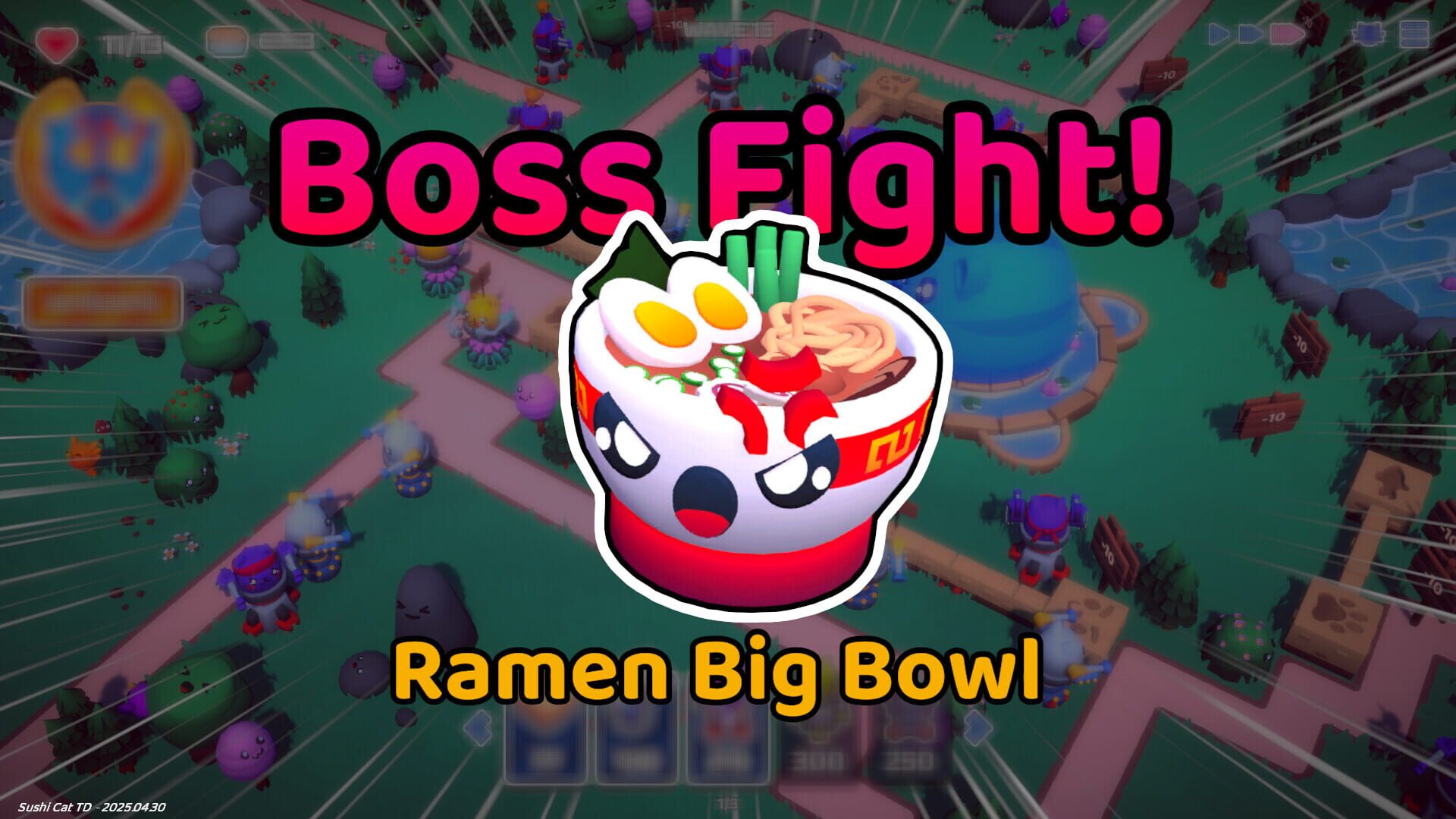 Sushi Cat: Tower Defense screenshot 1