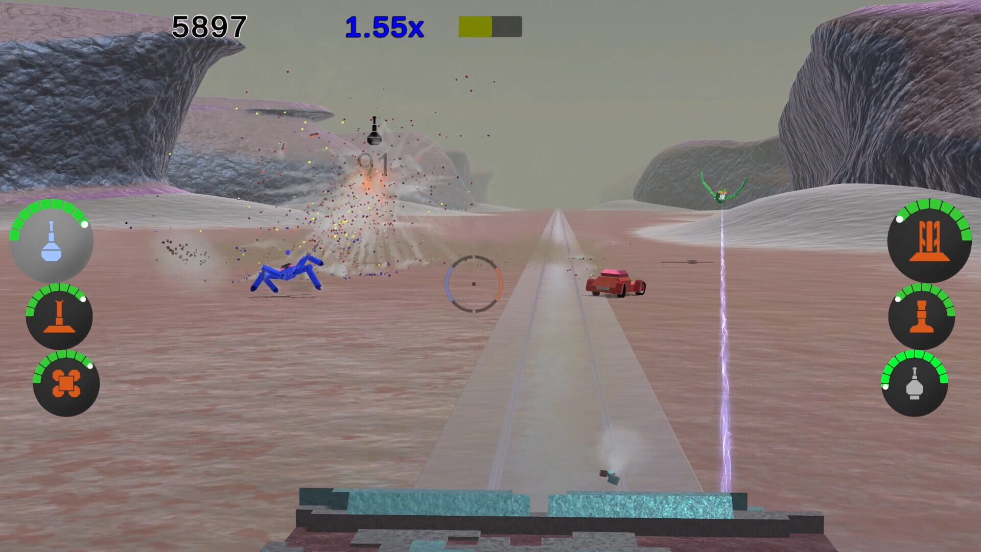 Rail Gunner screenshot 1