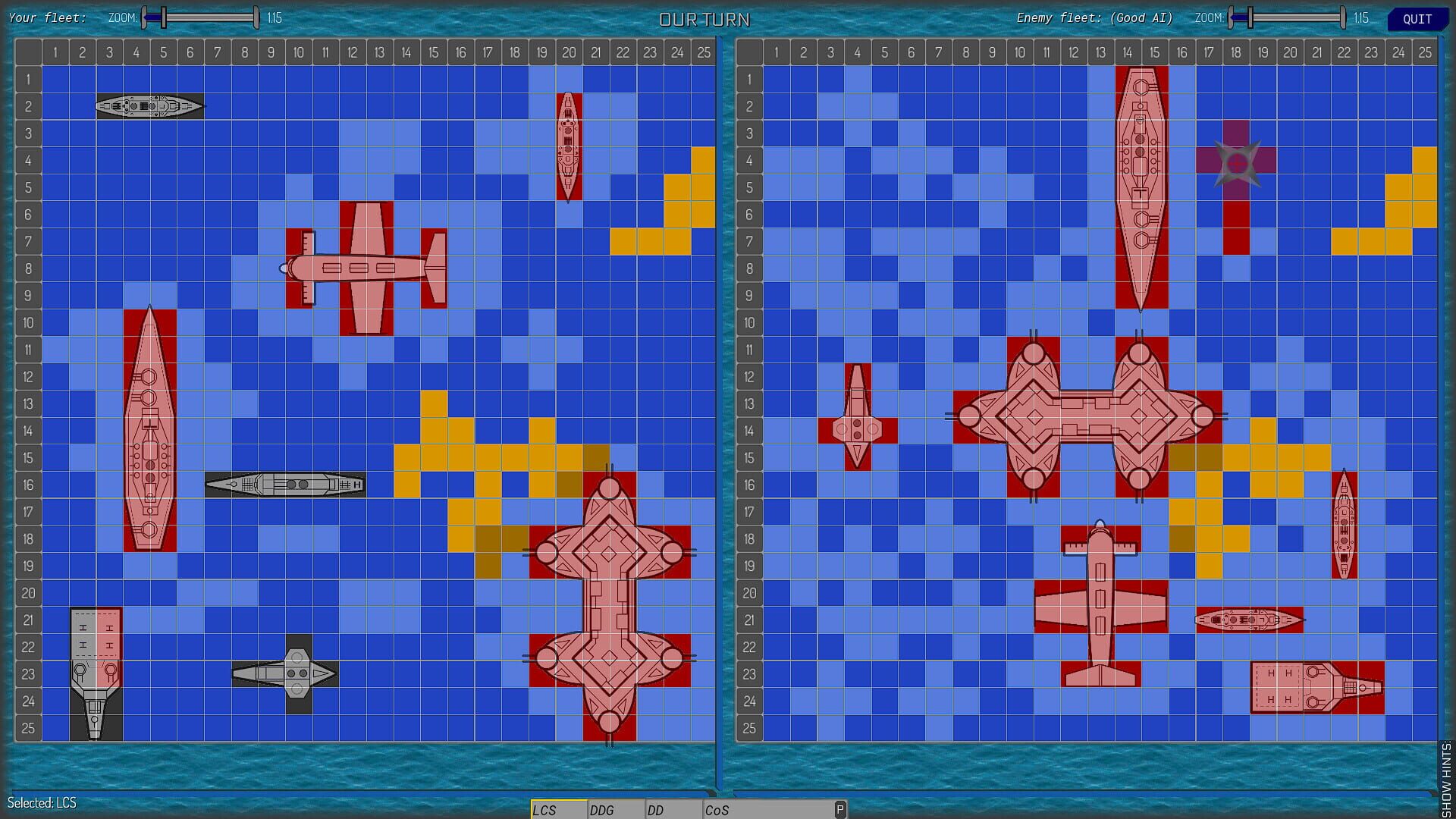 Battleships Combat: Evolved screenshot 1
