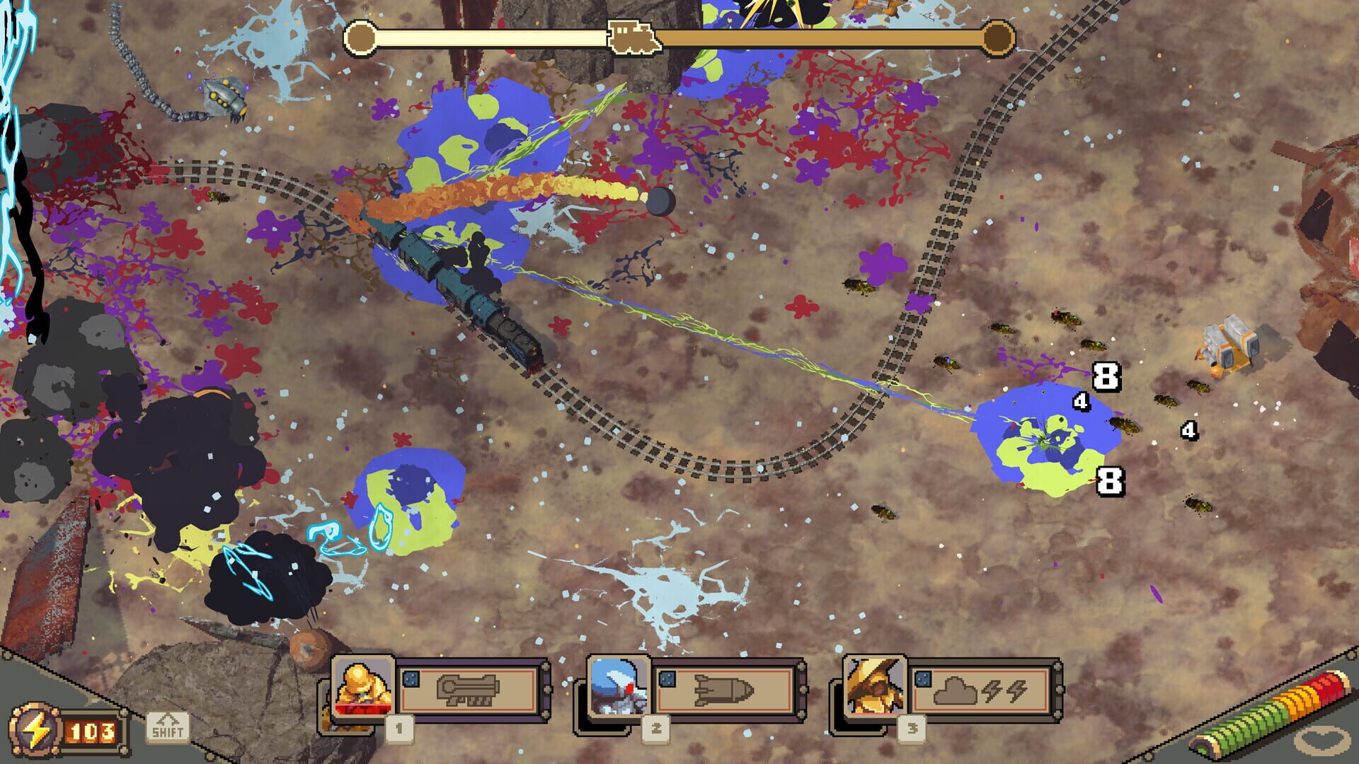 Australia Did It: End-of-the-World Railway Defense Business screenshot 1