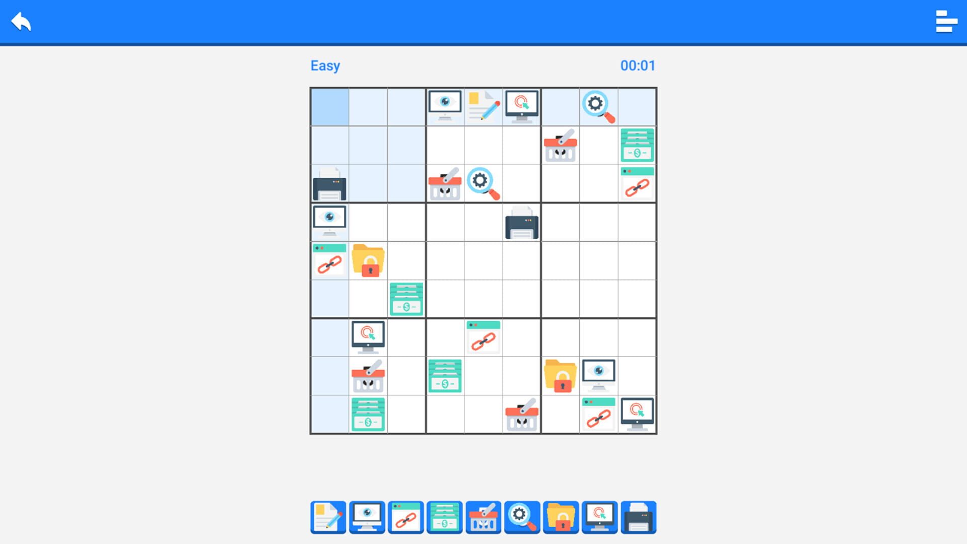 Sudoku-9 screenshot 1