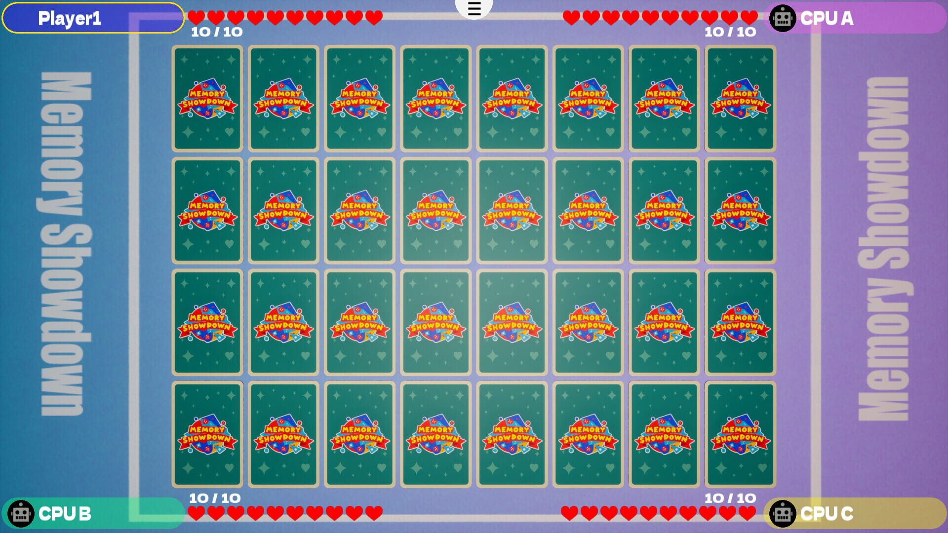 Memory Showdown screenshot 1