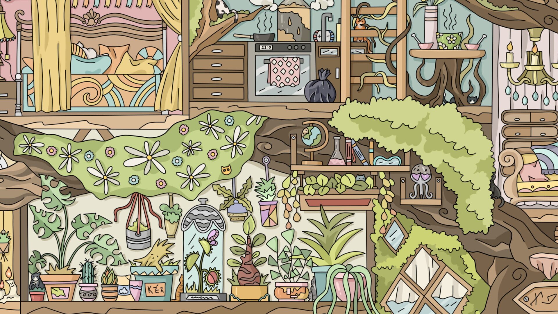 Find Kittens 5: Magic Tree screenshot 1