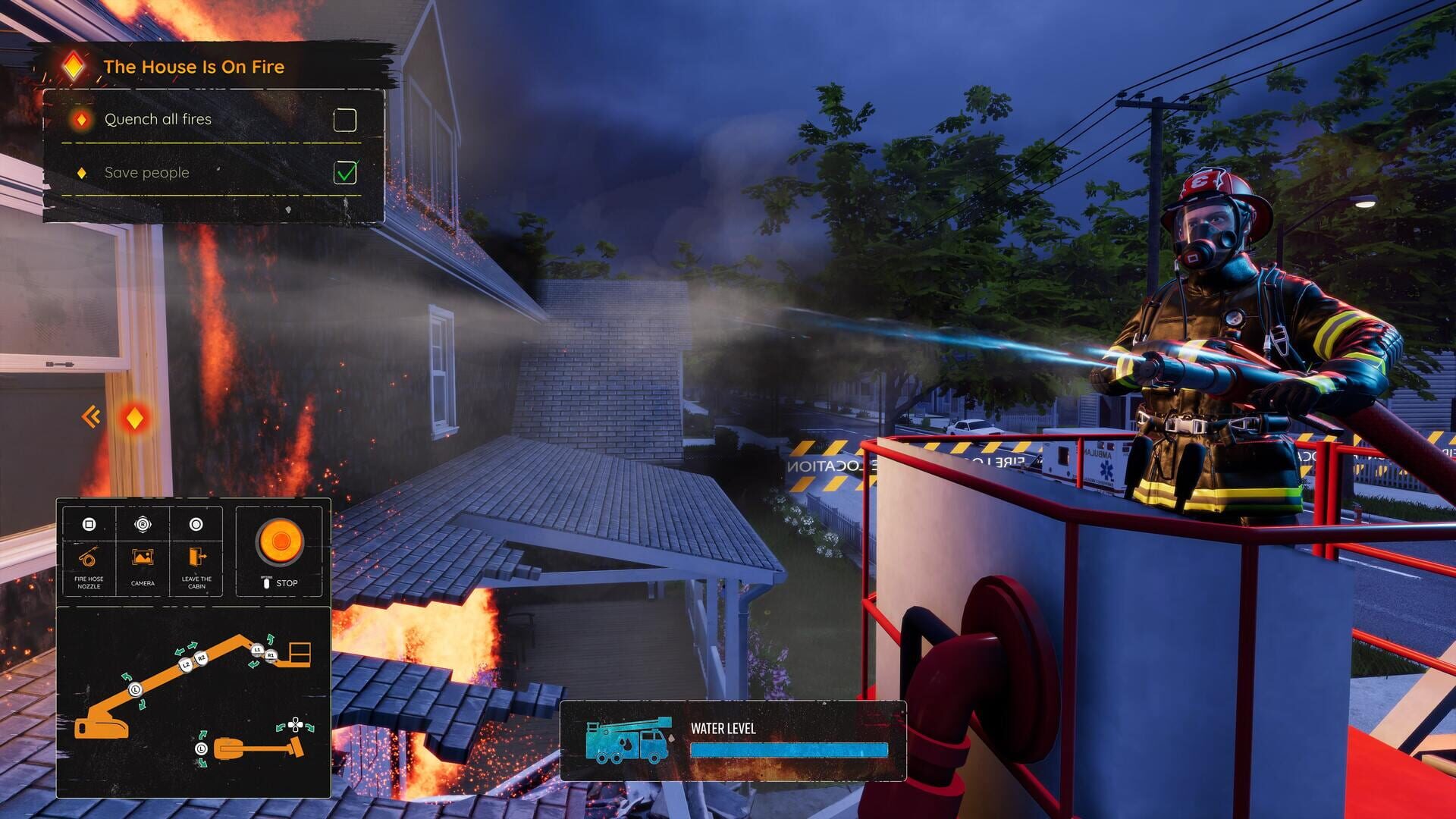 Firefighting Rescue Simulator screenshot 1