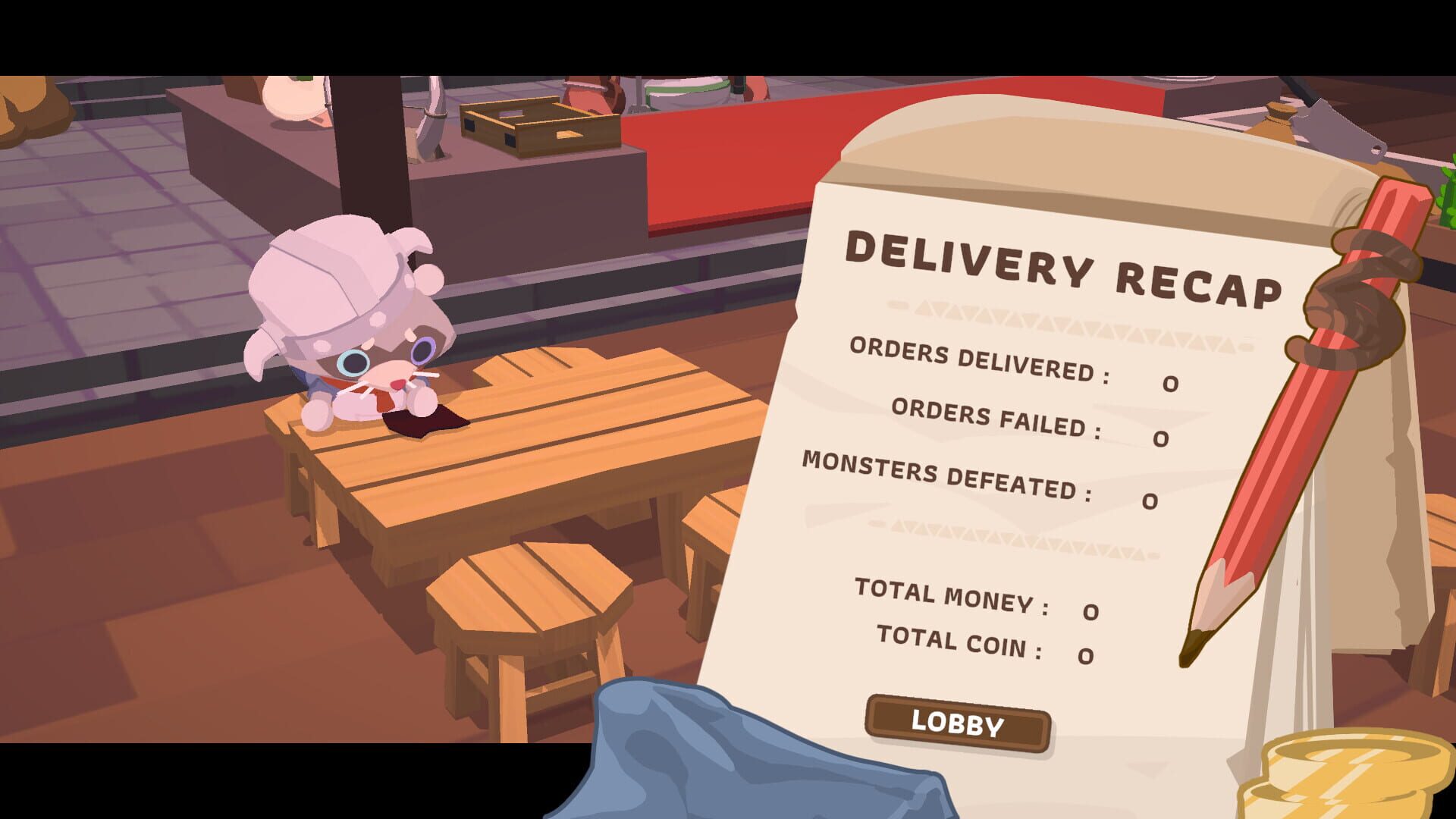 Sous Raccoon screenshot 1