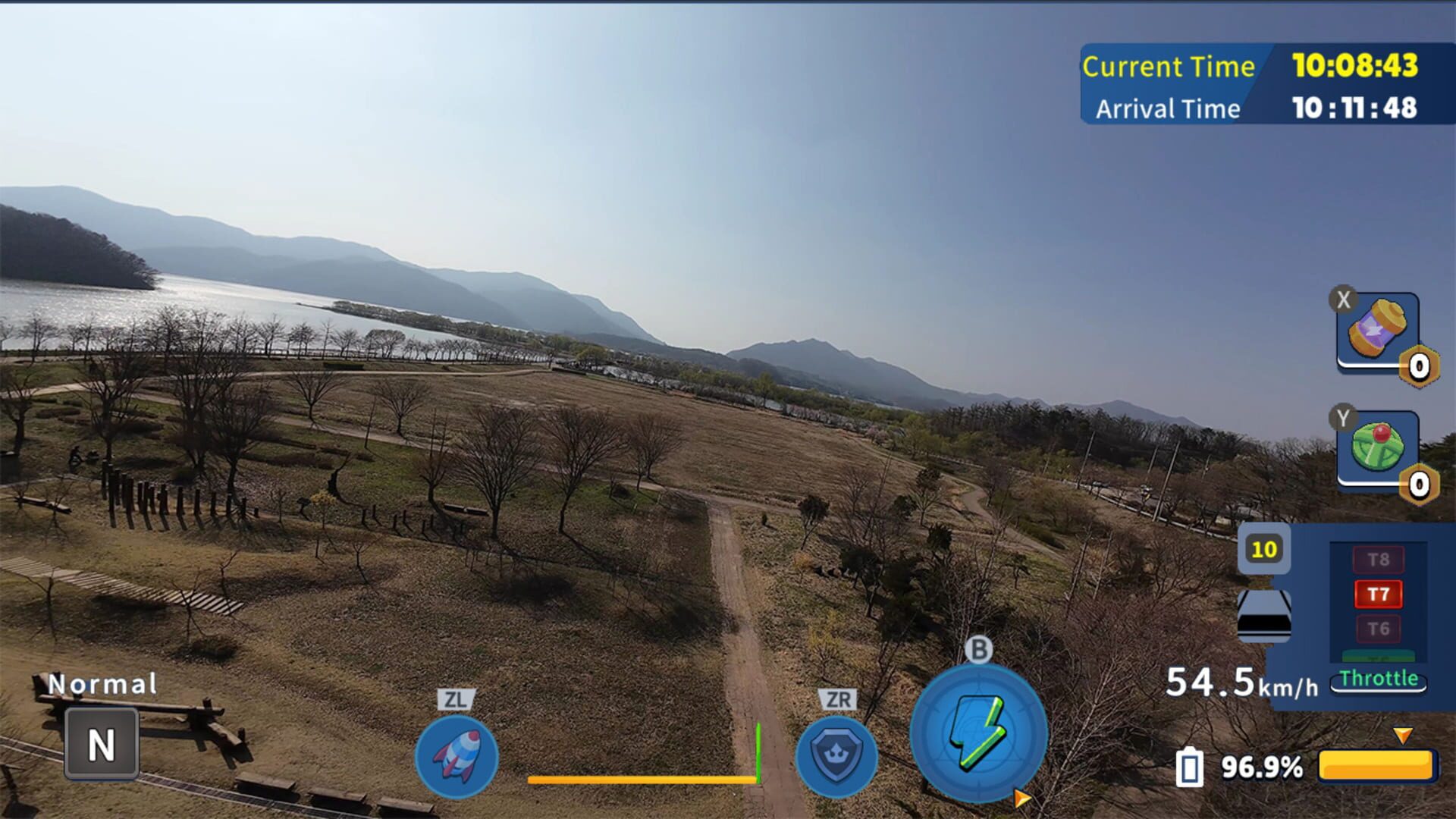 Korean Drone Flying Tour Paldang Water Fog Park screenshot 1