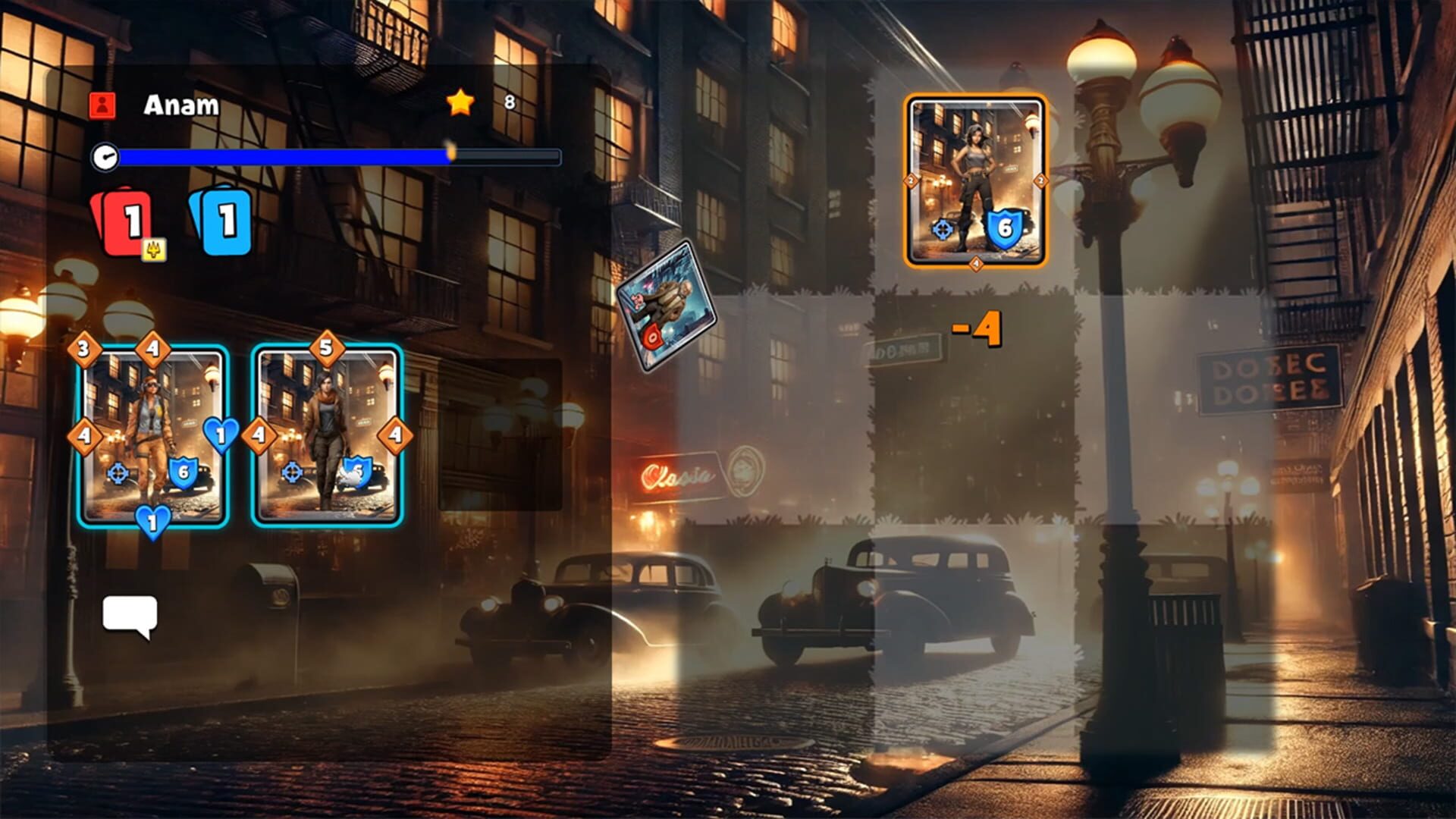 Gang Wars: Cards and Bullets screenshot 1