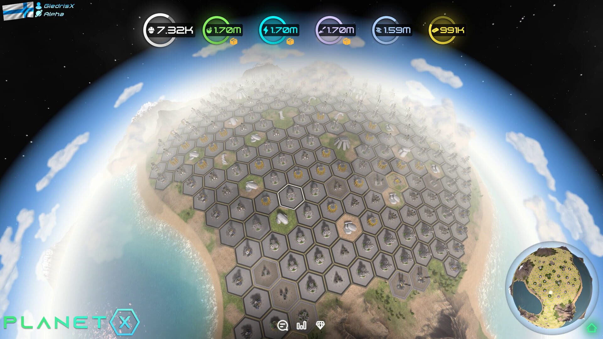 PlanetX screenshot 1