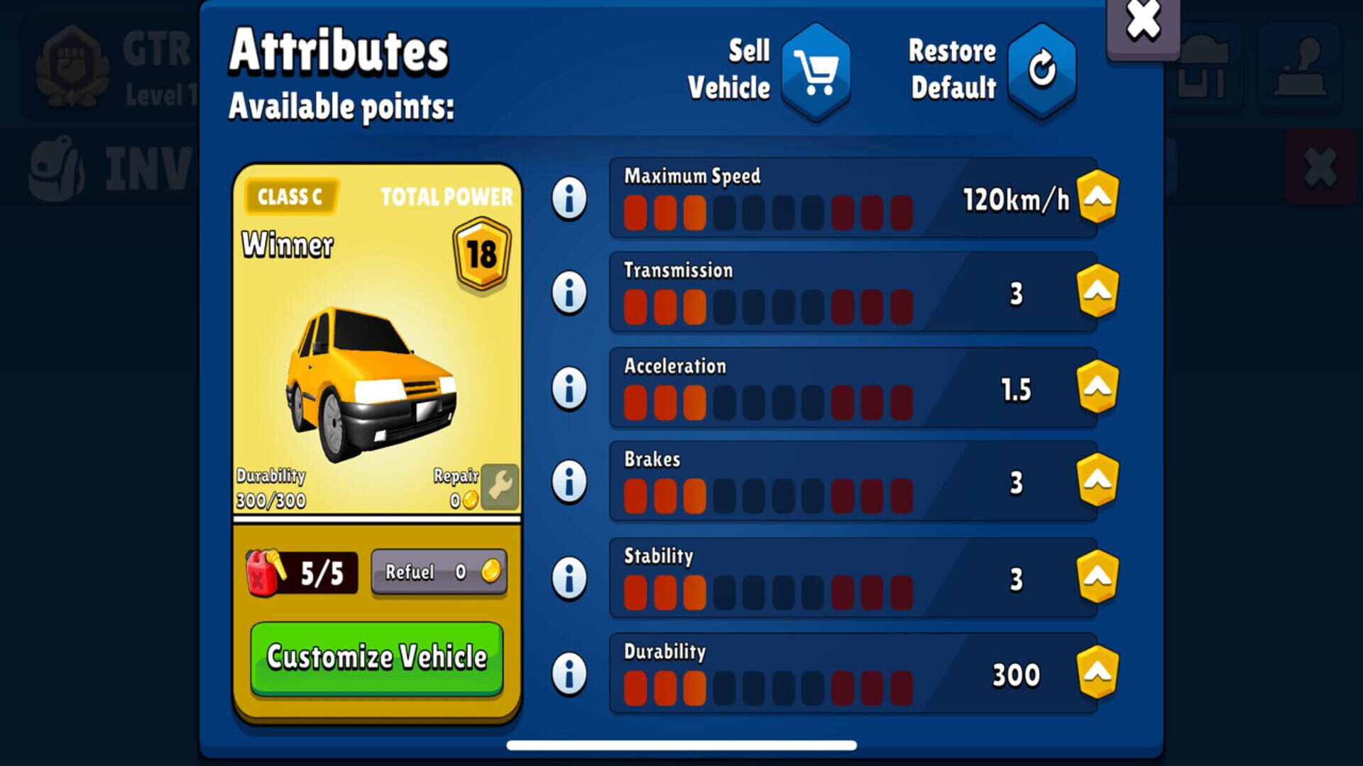 GTR: Garage Town Racing screenshot 1