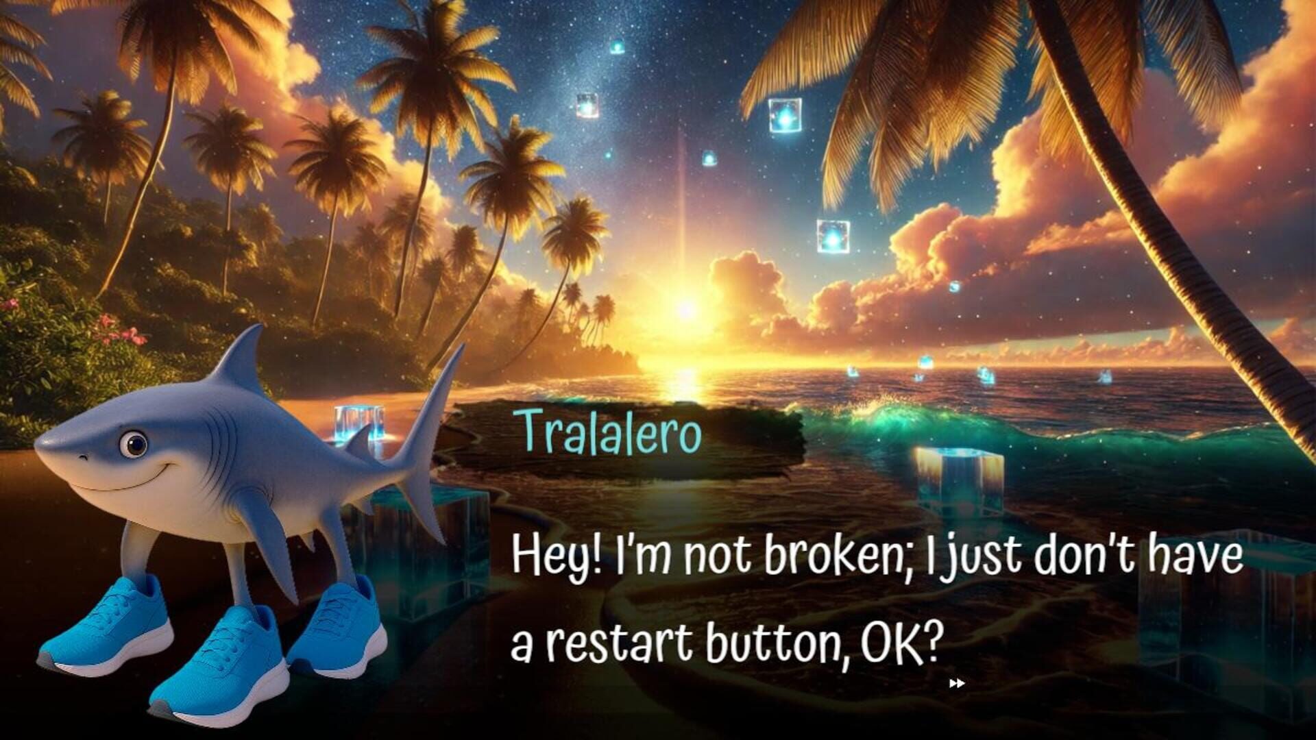 Brainrot: Tralalero and The Lost Soul of AI screenshot 1