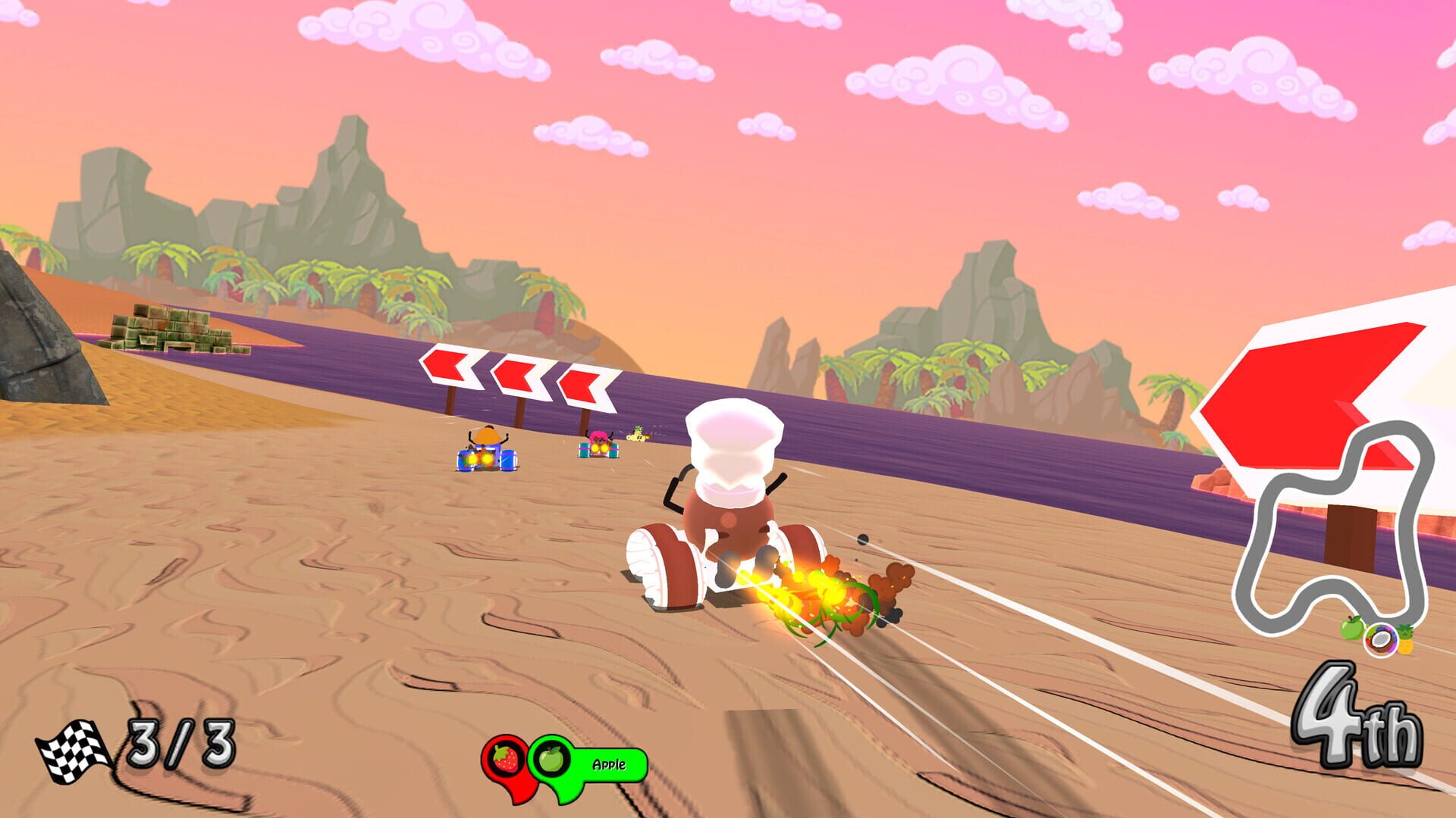 Juiced Fruit Racing screenshot 1
