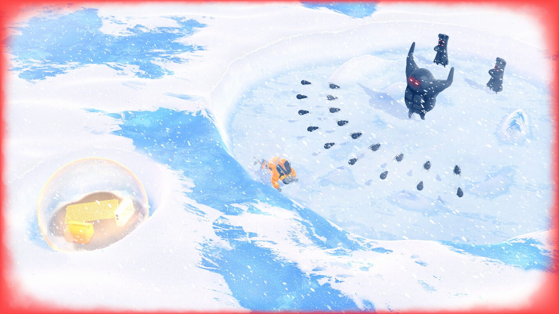 Froggy Hates Snow screenshot 1