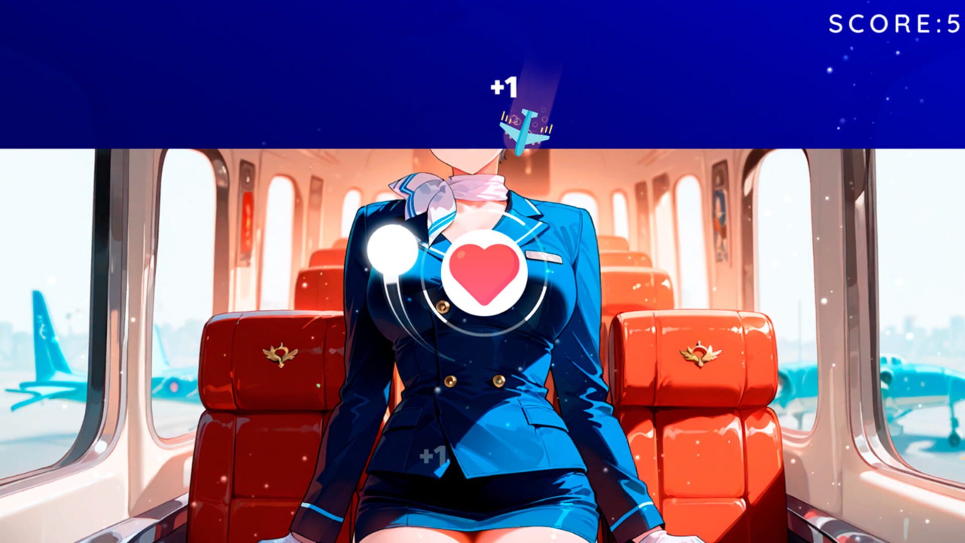Sky Love Girls: Flight Attendant Crush screenshot 1