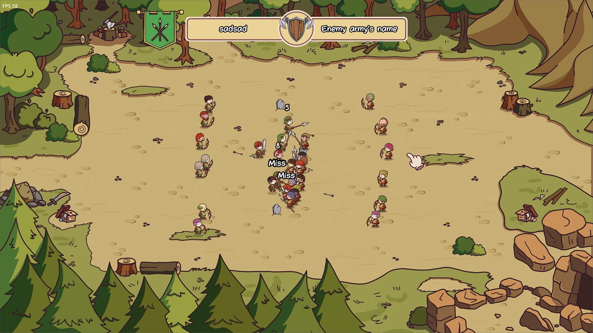 Rising Army screenshot 1