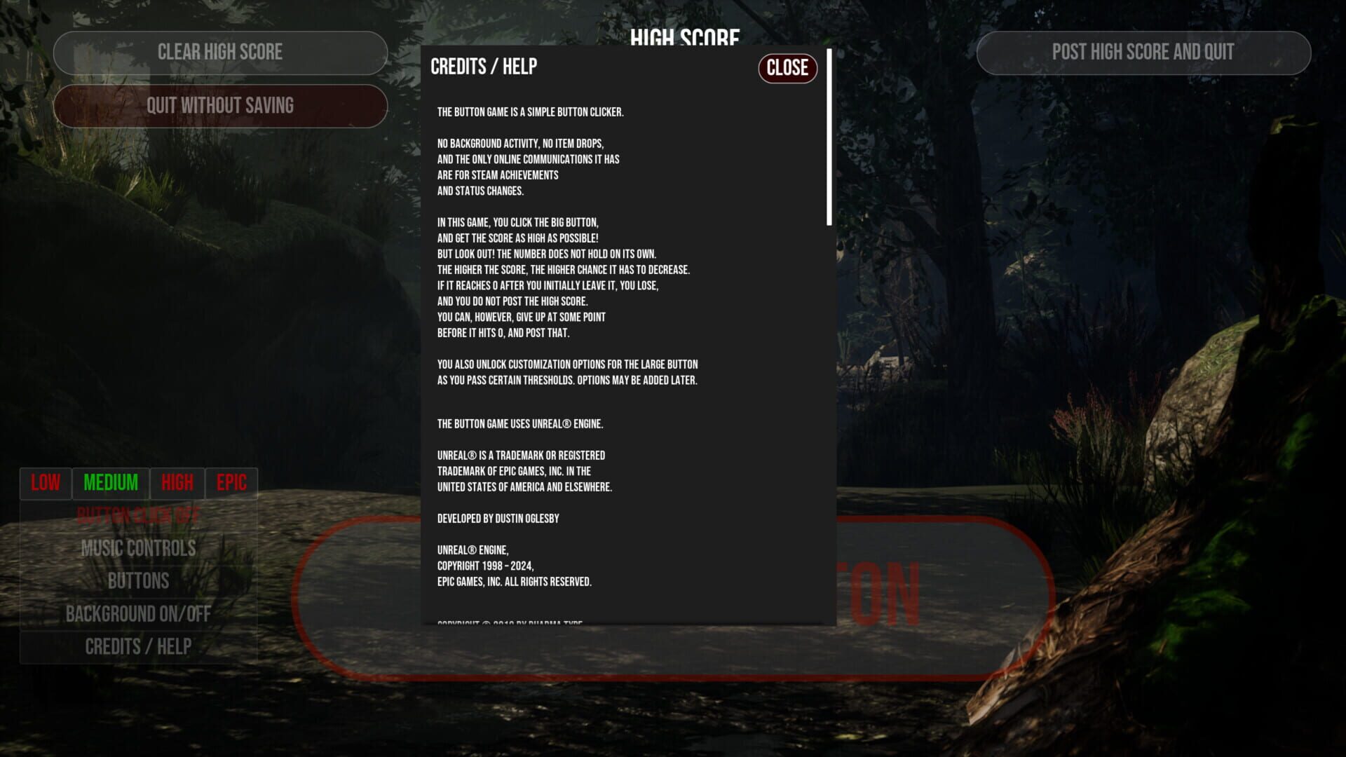 The Button Game screenshot 1