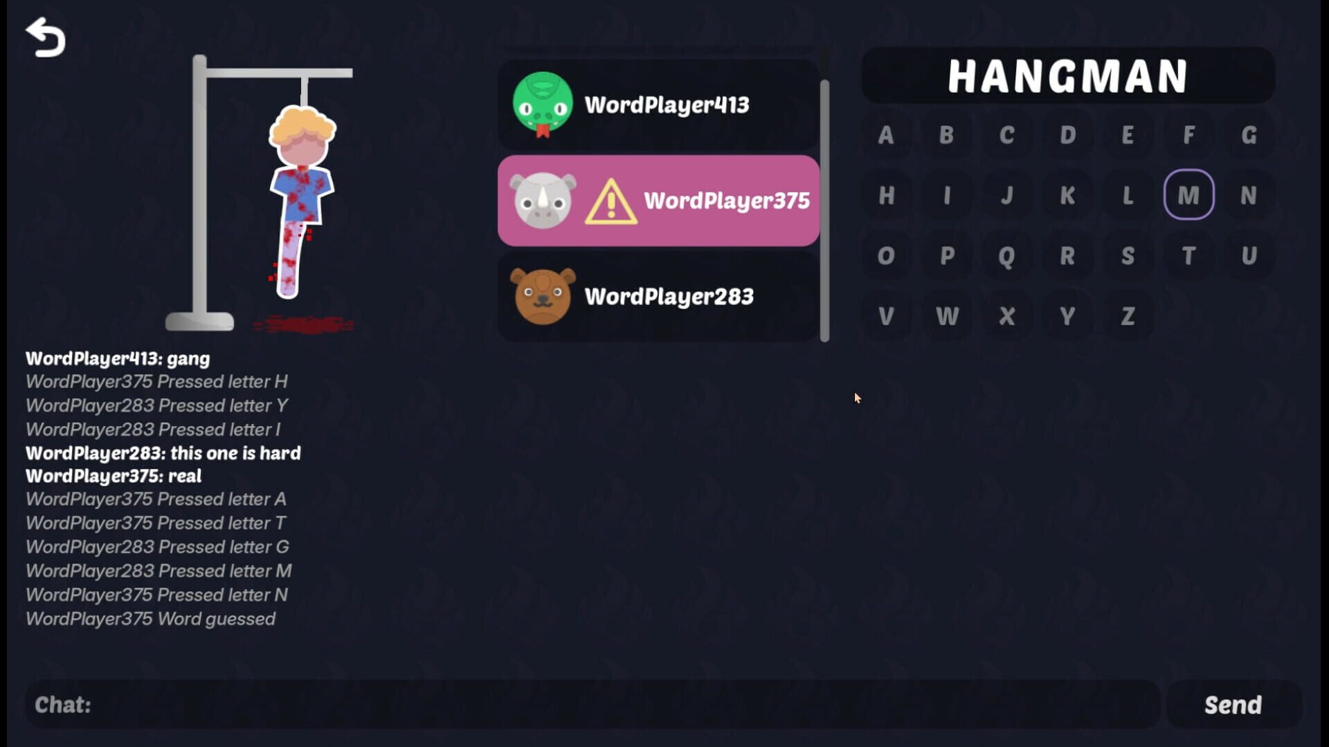 Project Hangman screenshot 1