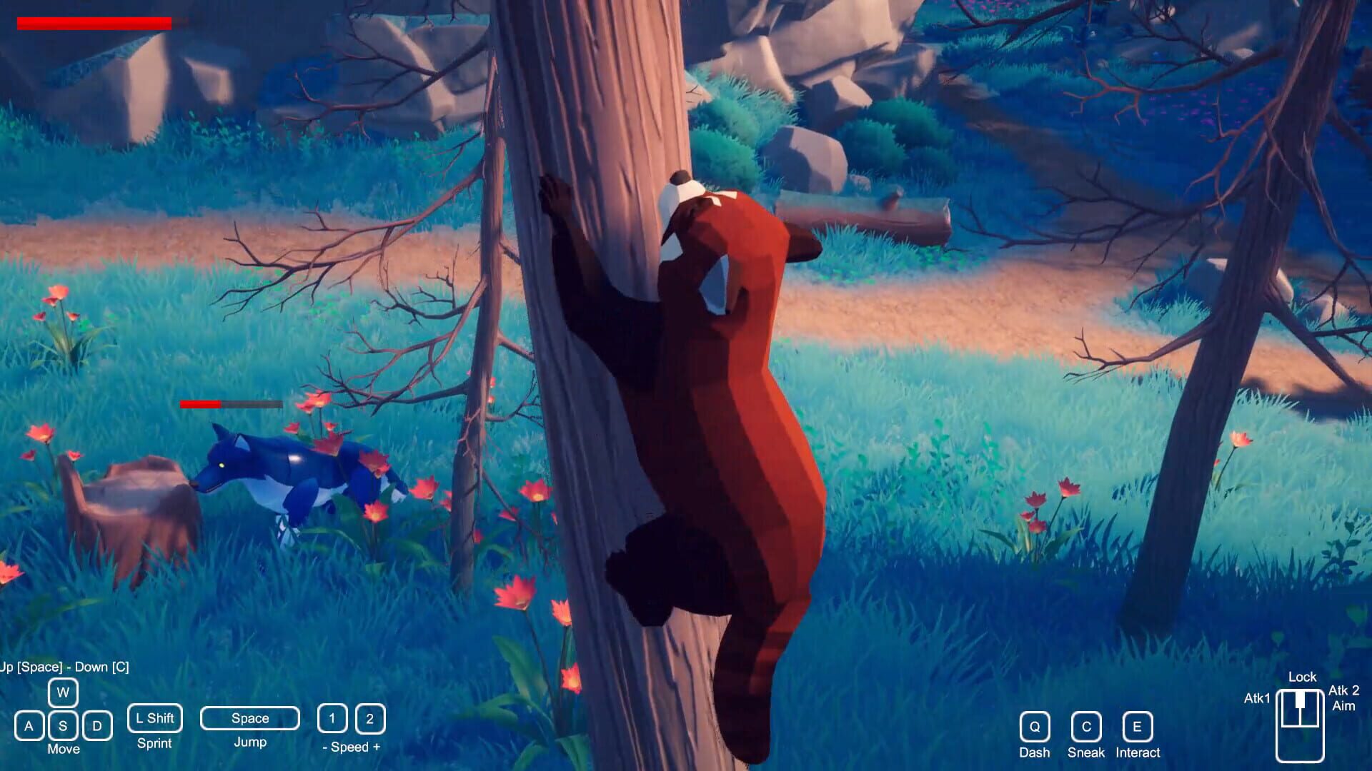 Red Panda: The Quiet Path screenshot 1