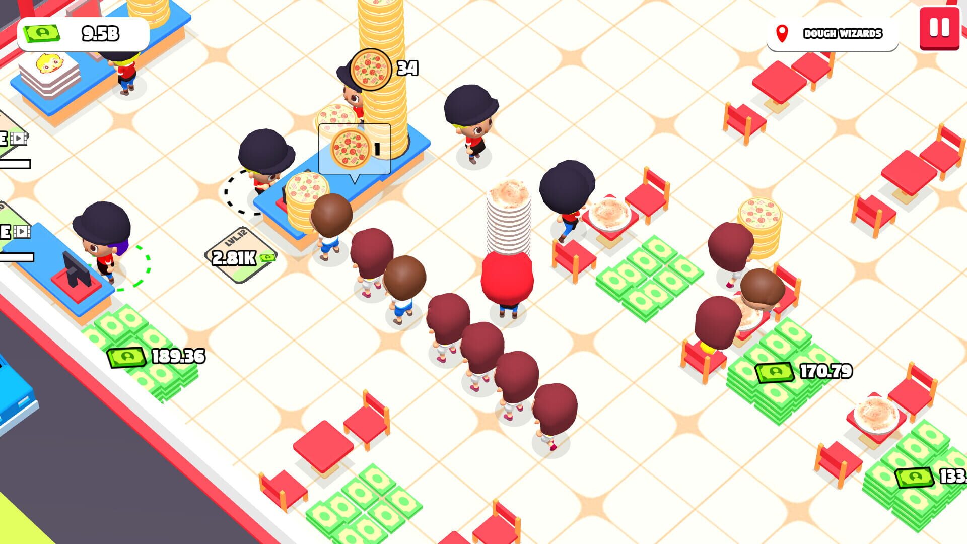 Idle Pizza Business screenshot 1